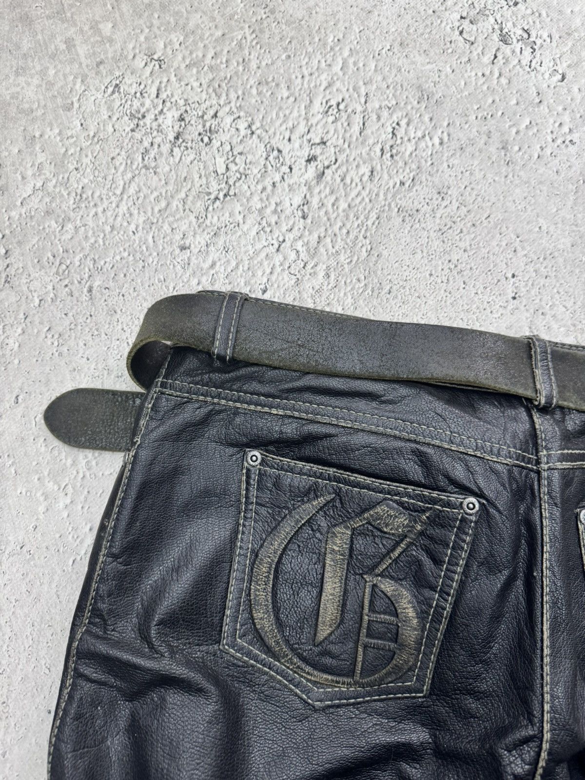 Hysteric Glamour Rare eagle buckle Avant garde leather belt diesel style y2k Size ONE SIZE - 7 Thumbnail