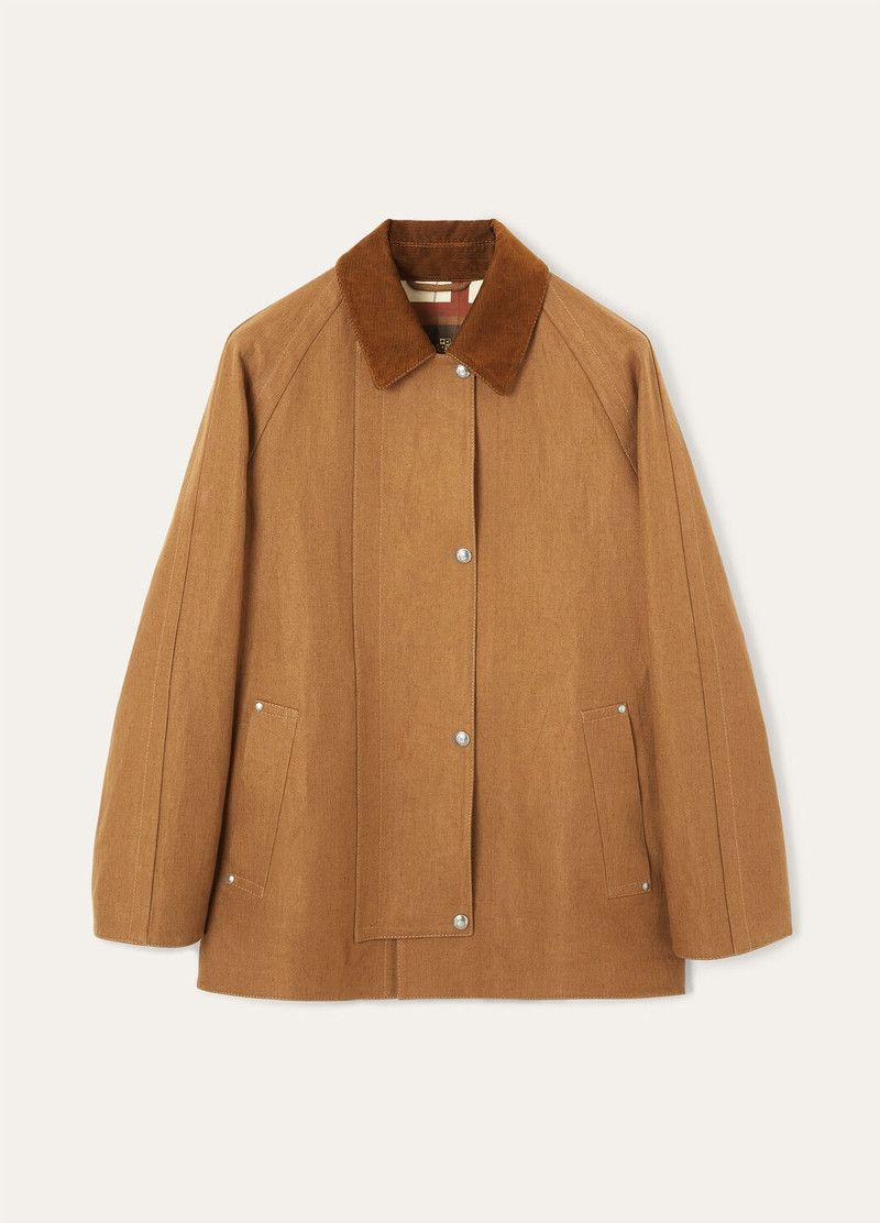 Loro Piana o1w1db10226 FAP1446 Morris Car Coat in Brown Size US S / EU 44-46 / 1 - 1 Thumbnail