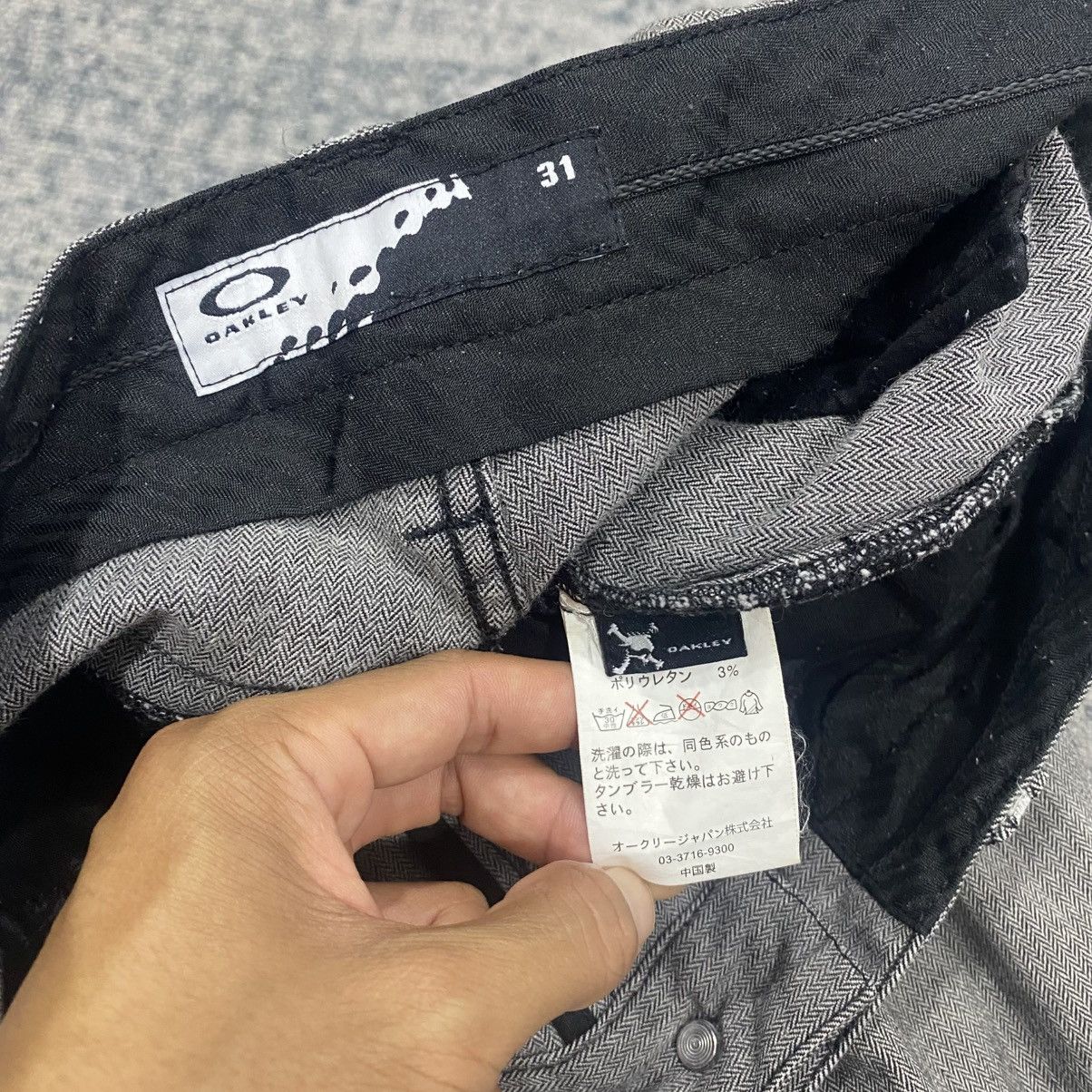 Oakley × Vintage Sickkk☠️Oakley Curved Leg Skull Pants Size US 31 - 10 Thumbnail