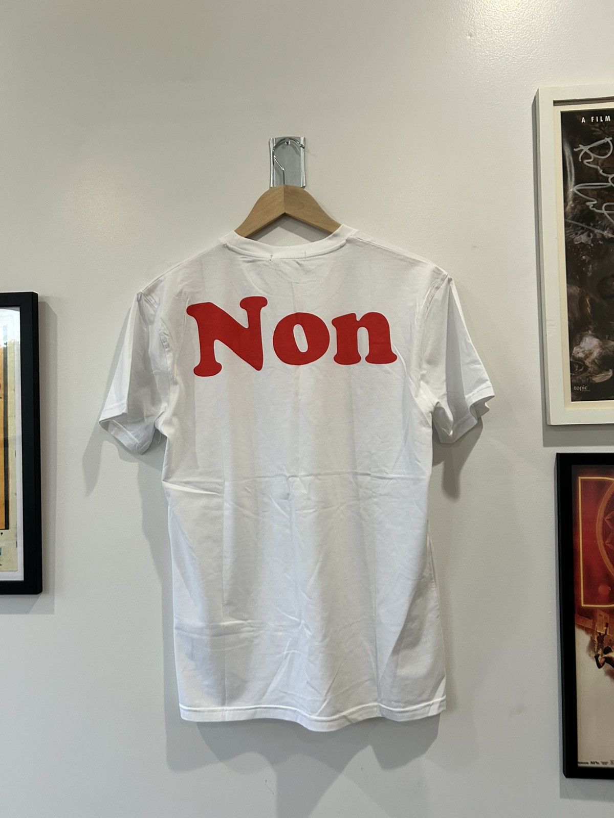 Other L’Ecole De Femmes Men’s Oui-Non White Tee Size US S / EU 44-46 / 1 - 2 Thumbnail