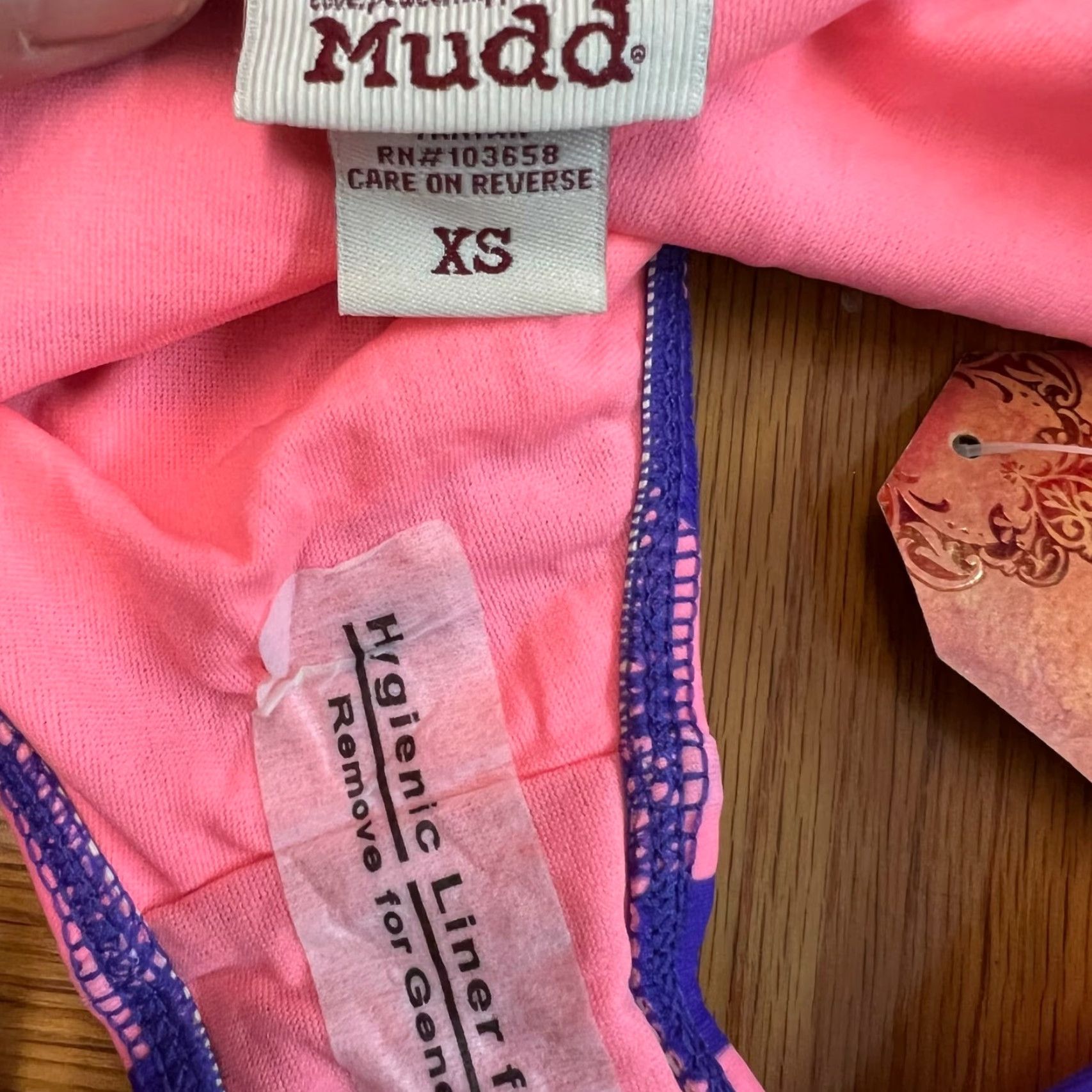 Pinko MUDD Bottom Womens String Swimwear Hipster Pink Bikini Size XS Size 26" / US 2 / IT 38 - 6 Thumbnail