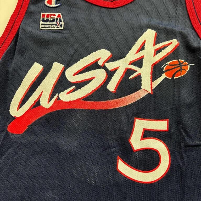 Champion Team USA 1996 Grant Hill Champion NBA jersey size 44 Size US L / EU 52-54 / 3 - 4 Thumbnail
