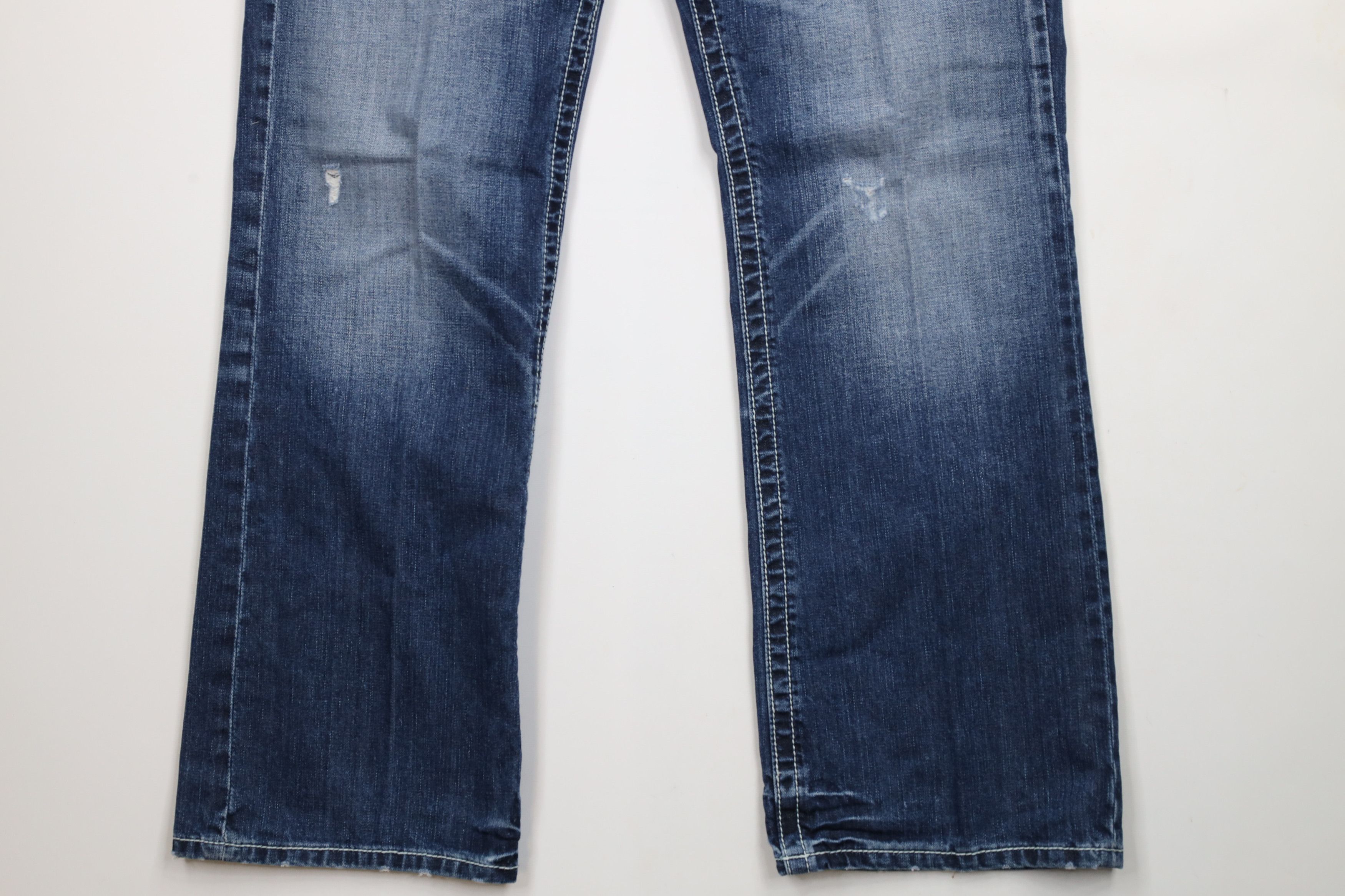 BKE × Vintage Buckle BKE Stitch Tyler Bootcut Flared Denim Jeans Blue Size US 36 / EU 52 - 4 Thumbnail