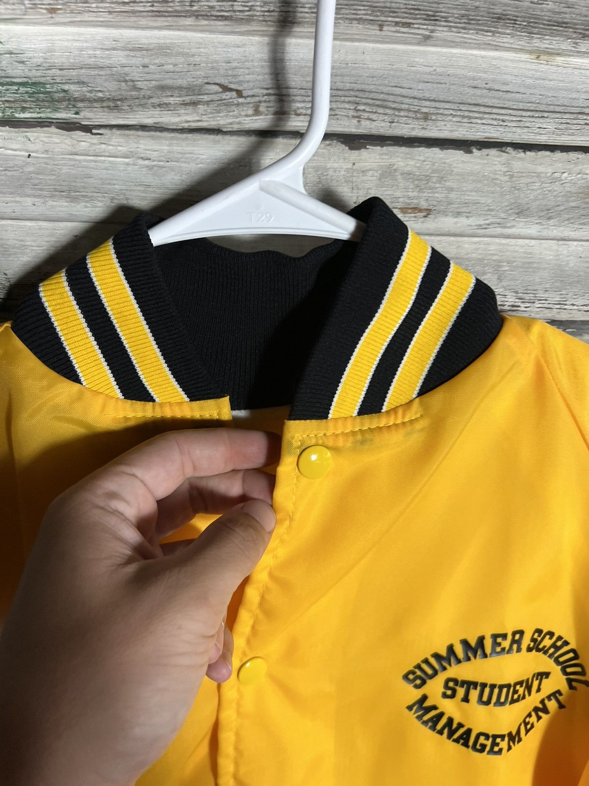 Vintage Vintage Summer School Student Management Jacket Size US L / EU 52-54 / 3 - 4 Thumbnail
