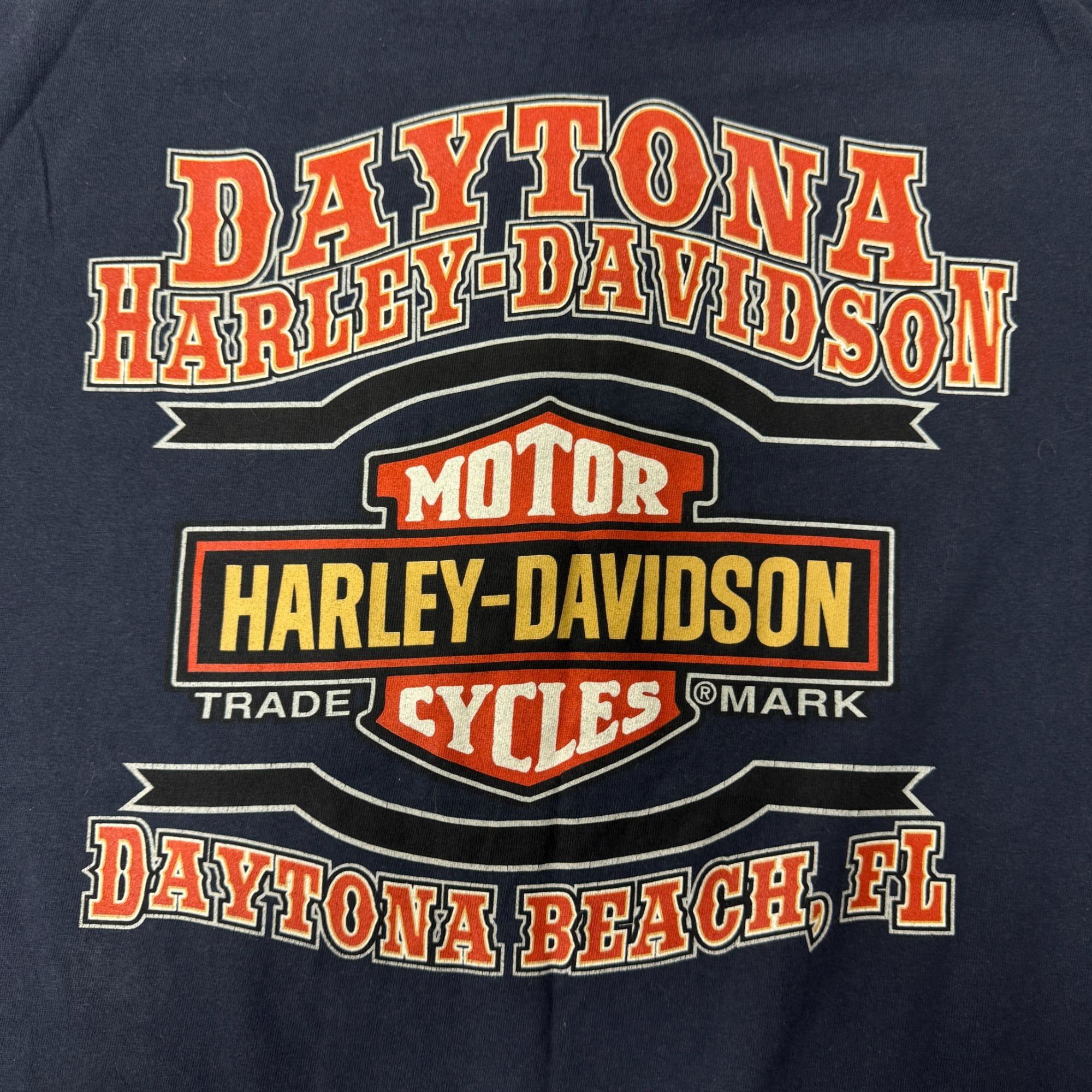 Harley Davidson H-D Motorcycle DAYTONA BIKE WEEK FL Beach L/S Spellout Shirt Size US XXL / EU 58 / 5 - 4 Thumbnail