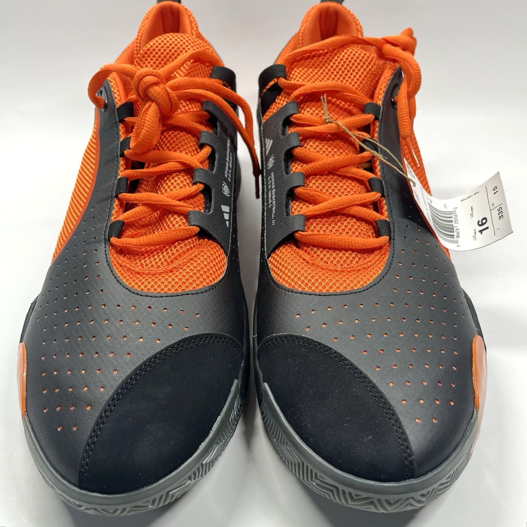 Adidas Adidas D.O.N. Issue 5 Men’s Size 16 Black Orange Basketball Sneakers IE7941 New Size US 15 / EU 48 - 3 Thumbnail