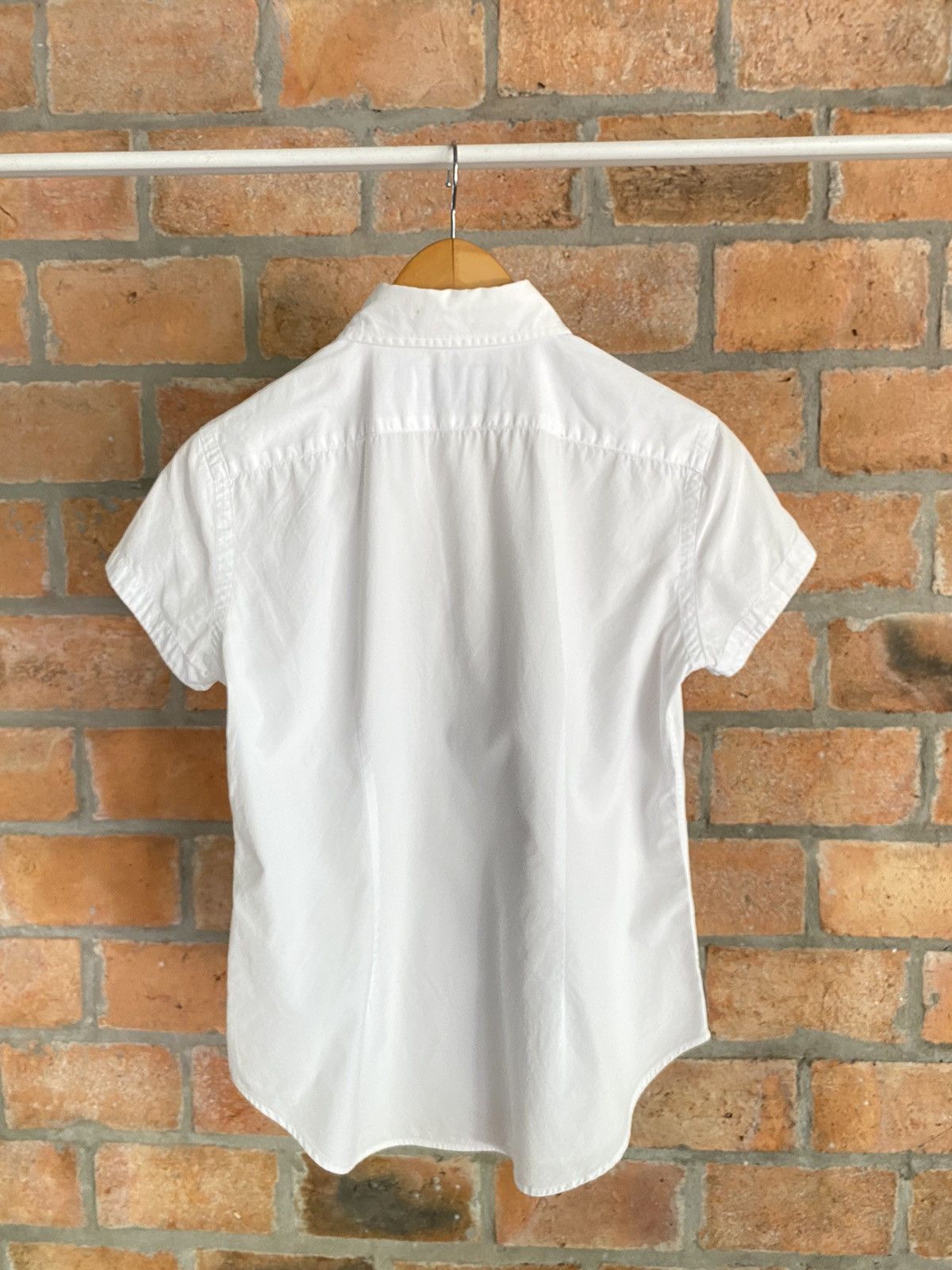 Polo Ralph Lauren POLO RALPH LAUREN White Short-Sleeve Button-Up Shirt Size M / US 6-8 / IT 42-44 - 25 Thumbnail