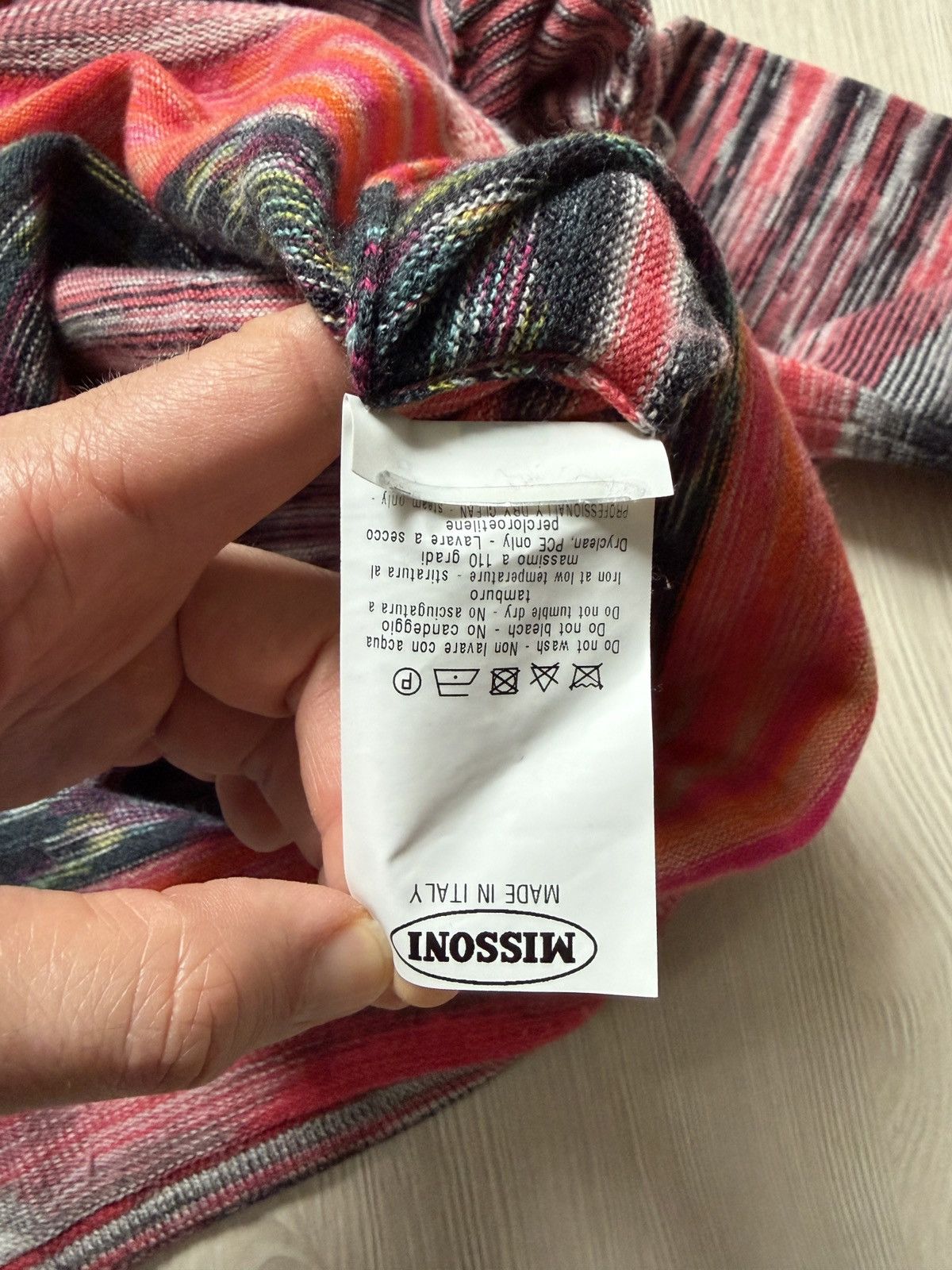 Missoni Missoni Iconic Multicolor Wool Sweater Size US M / EU 48-50 / 2 - 10 Thumbnail