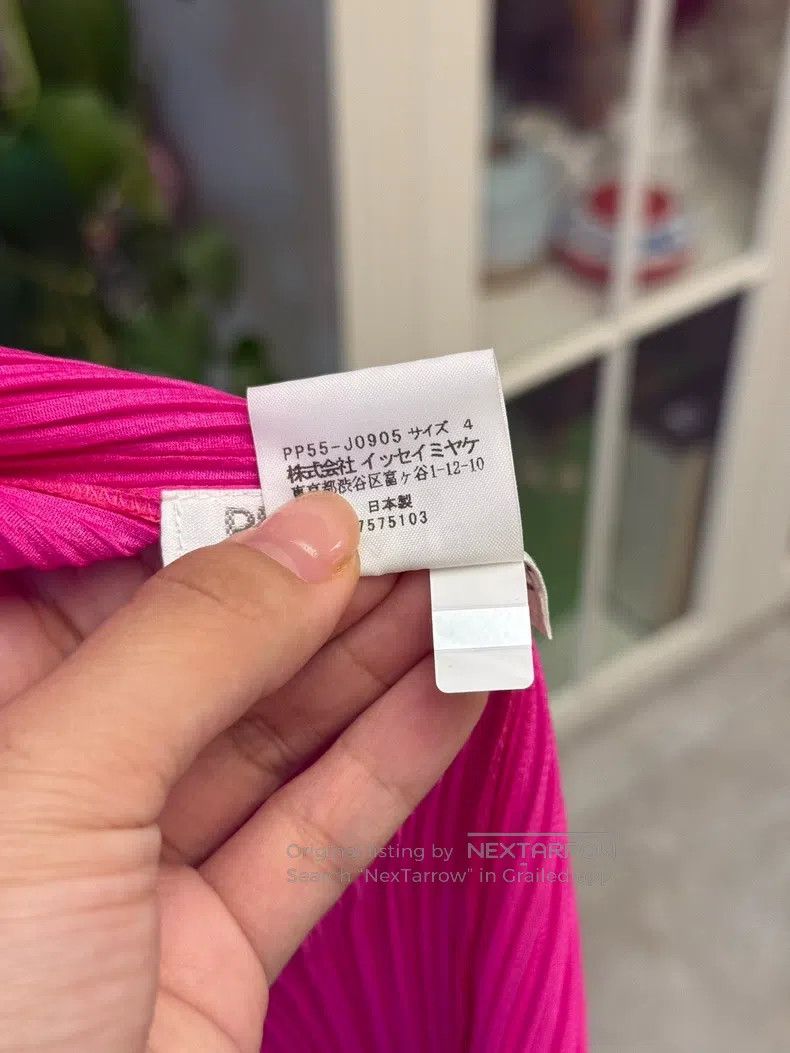 Issey Miyake Issey Miyake Pink Cardigan Size XL / US 12-14 / IT 48-50 - 5 Thumbnail