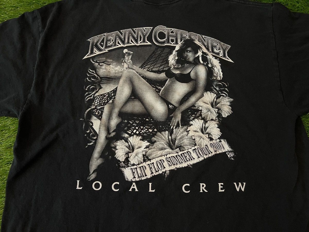 Band Tees Vintage Kenny Chesney 2007 Flip Flop Summer Tour Crew Shirt Size US XL / EU 56 / 4 - 2 Thumbnail