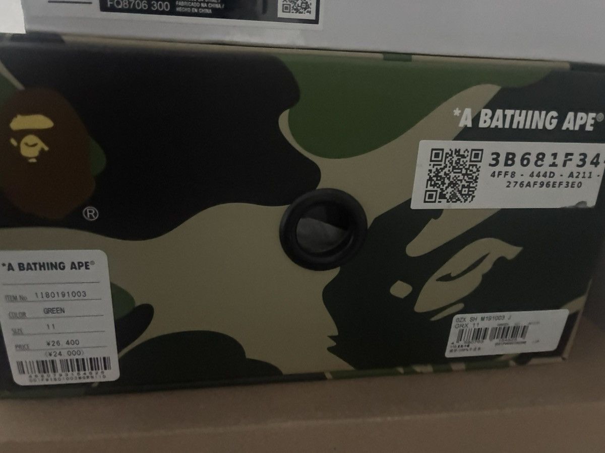 Bape Bape roadsta abc green camo Size US 11 / EU 44 - 8 Thumbnail