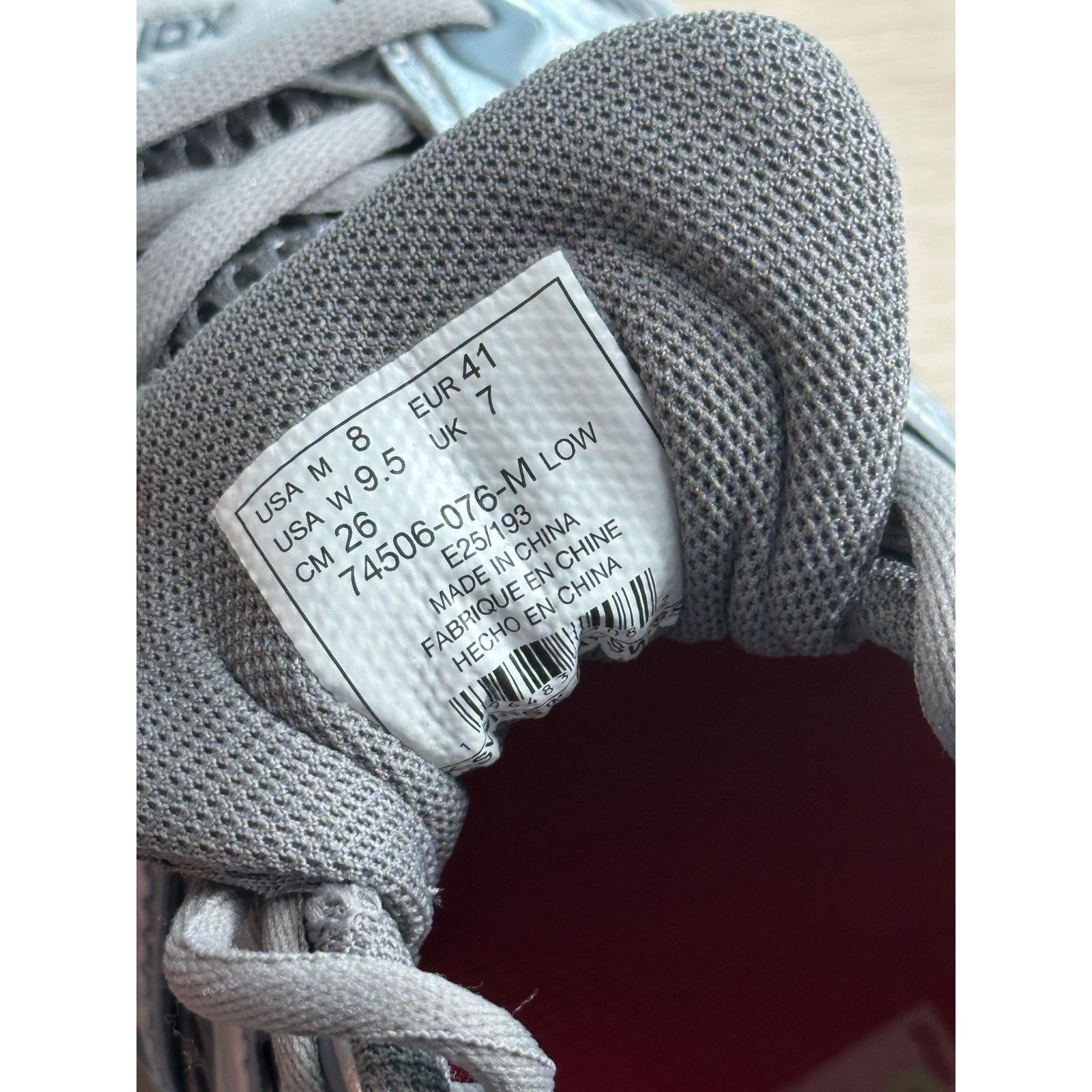 K-Swiss K-Swiss x Anwar Carrots Konejo Gray Sneaker - Size 8M - New Size US 8 / EU 41 - 9 Thumbnail