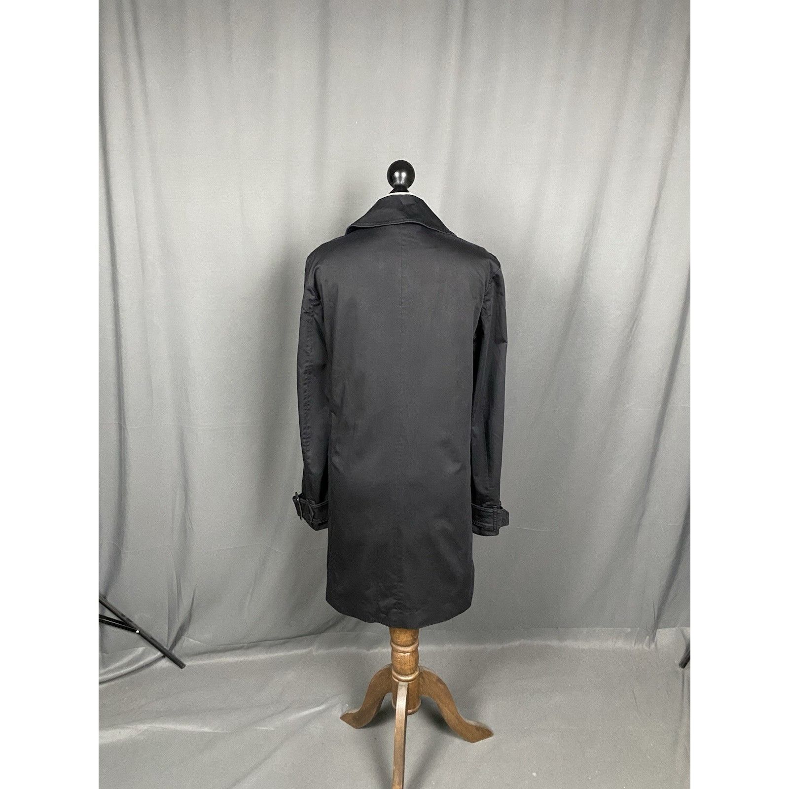 Burberry Burberry Nova Check Women's Black Trench Over Coat Size UK 1 Size XL / US 12-14 / IT 48-50 - 8 Thumbnail