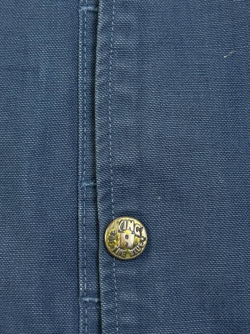 Blue Blue Japan × Japanese Brand × Vintage Vintage Blue Blue Japan Denim Workwear (Pit 22) Size US S / EU 44-46 / 1 - 5 Thumbnail