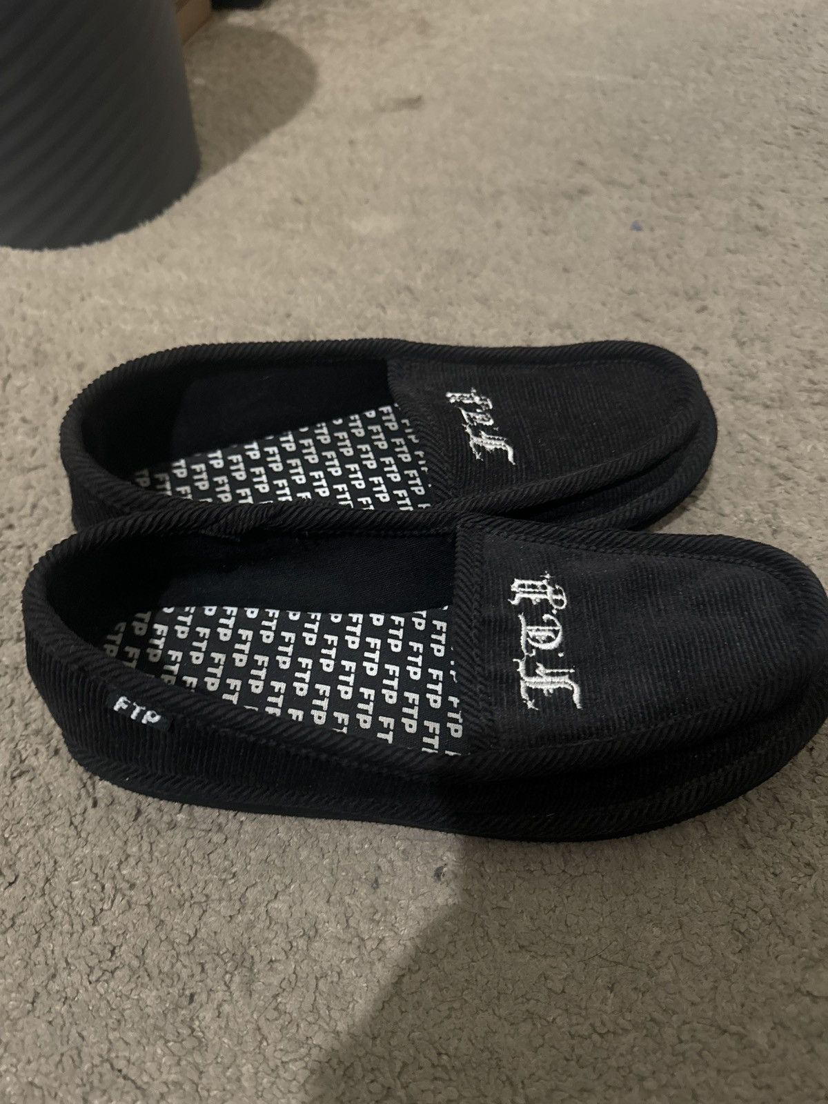 Fuck The Population FTP House Slippers Size US 7 / EU 40 - 3 Thumbnail