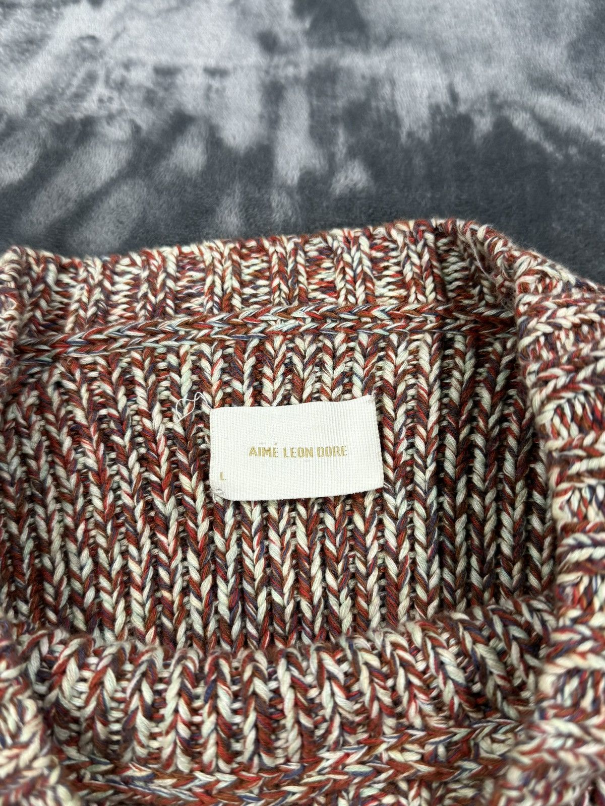 Aime Leon Dore Aime Leon Dore Marled Sweater Size US L / EU 52-54 / 3 - 3 Thumbnail