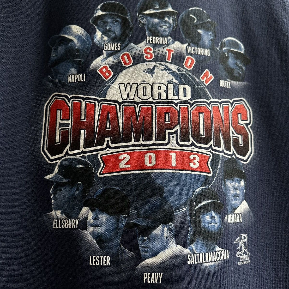 MLB × Vintage VINTAGE BOSTON RED SOX WORLD SERIES CHAMPIONS 2013 MLB TEE Size US M / EU 48-50 / 2 - 3 Thumbnail