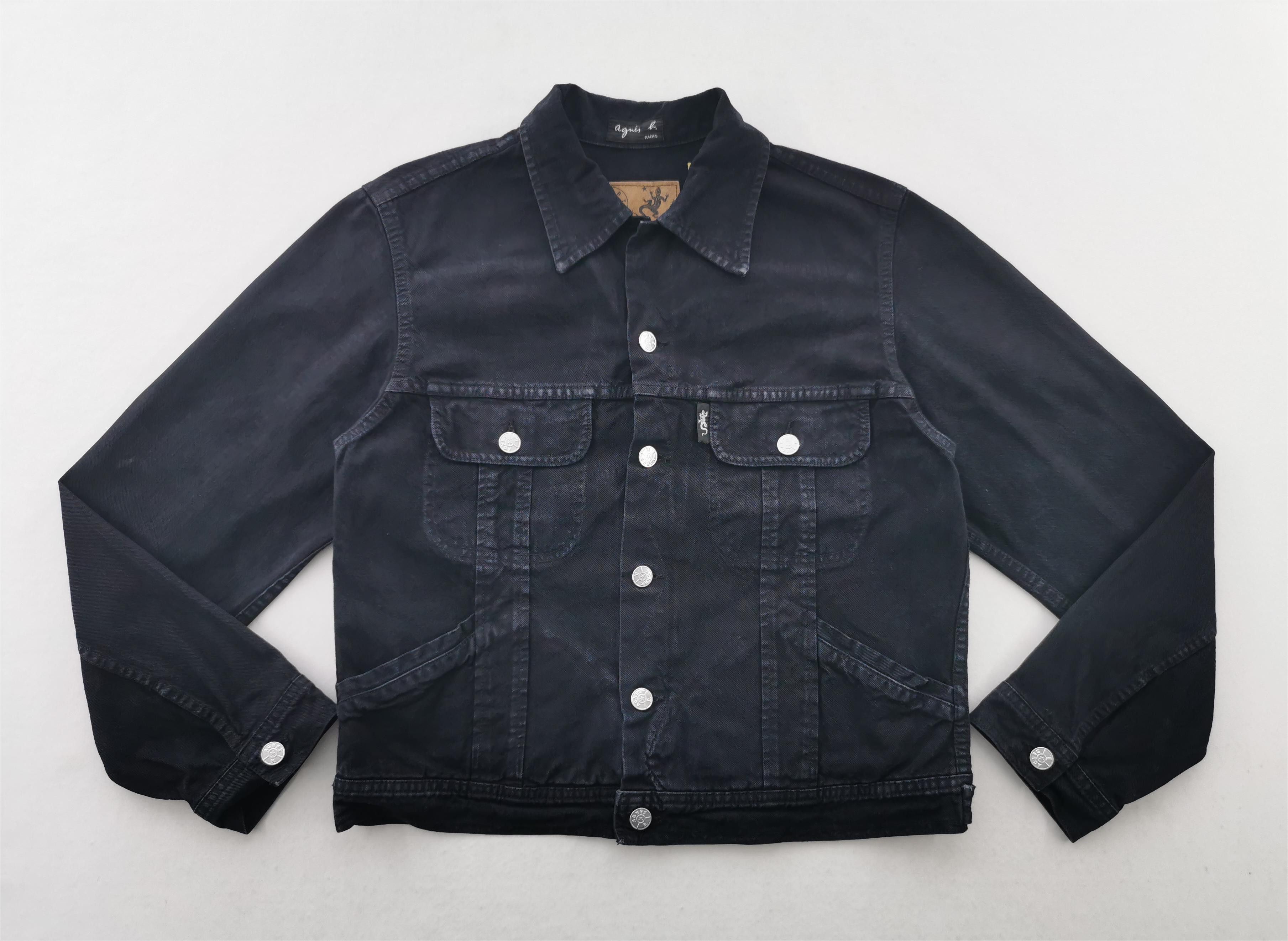 agnes b. Vintage 90s Agnes B Denim Jeans Jacket Womens Size S Size S / US 4 / IT 40 - 3 Thumbnail