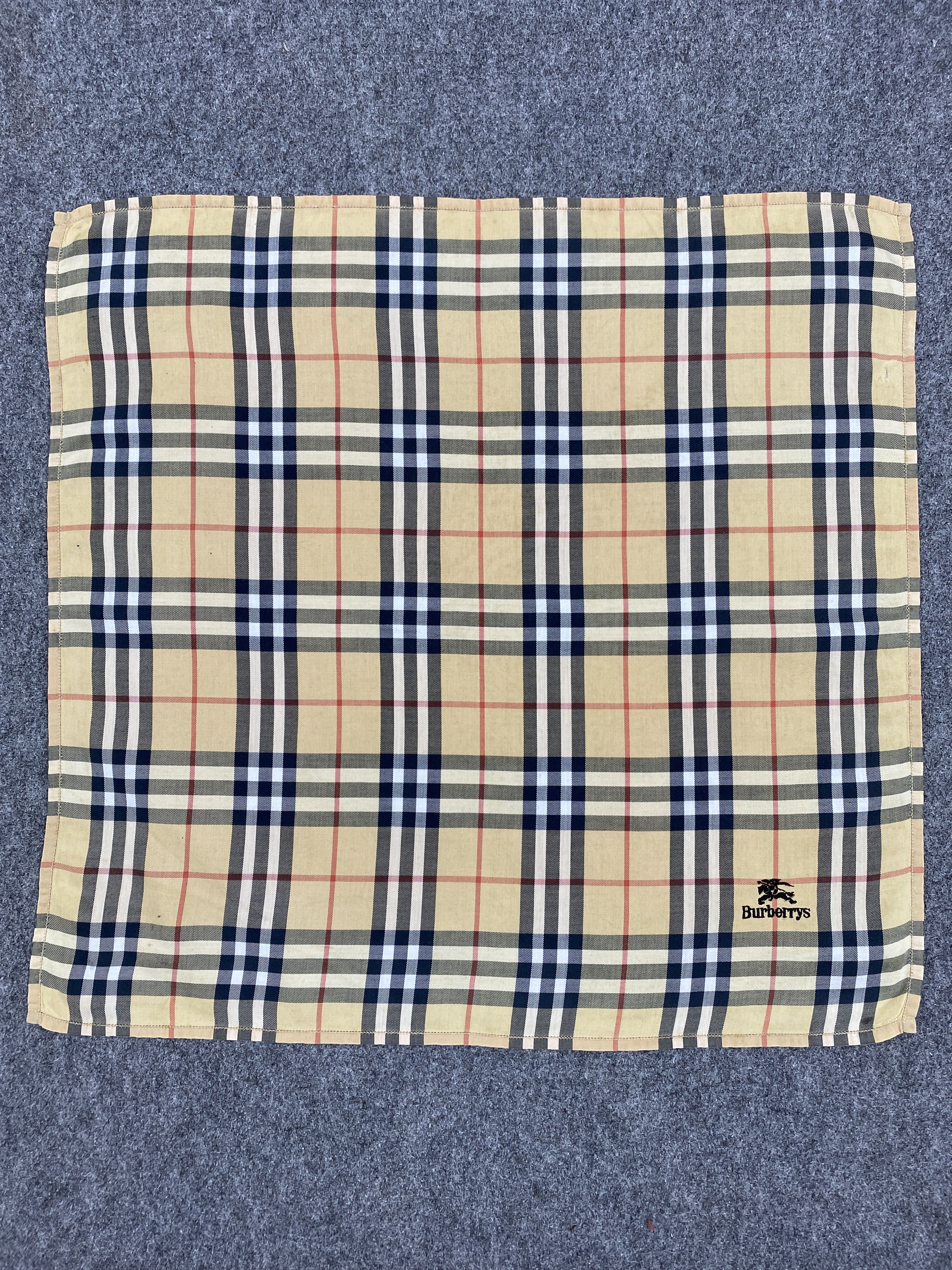 Burberry Burberry Novacheck Handkerchief Bandana Neckerchief HKC0444 Size ONE SIZE - 4 Thumbnail