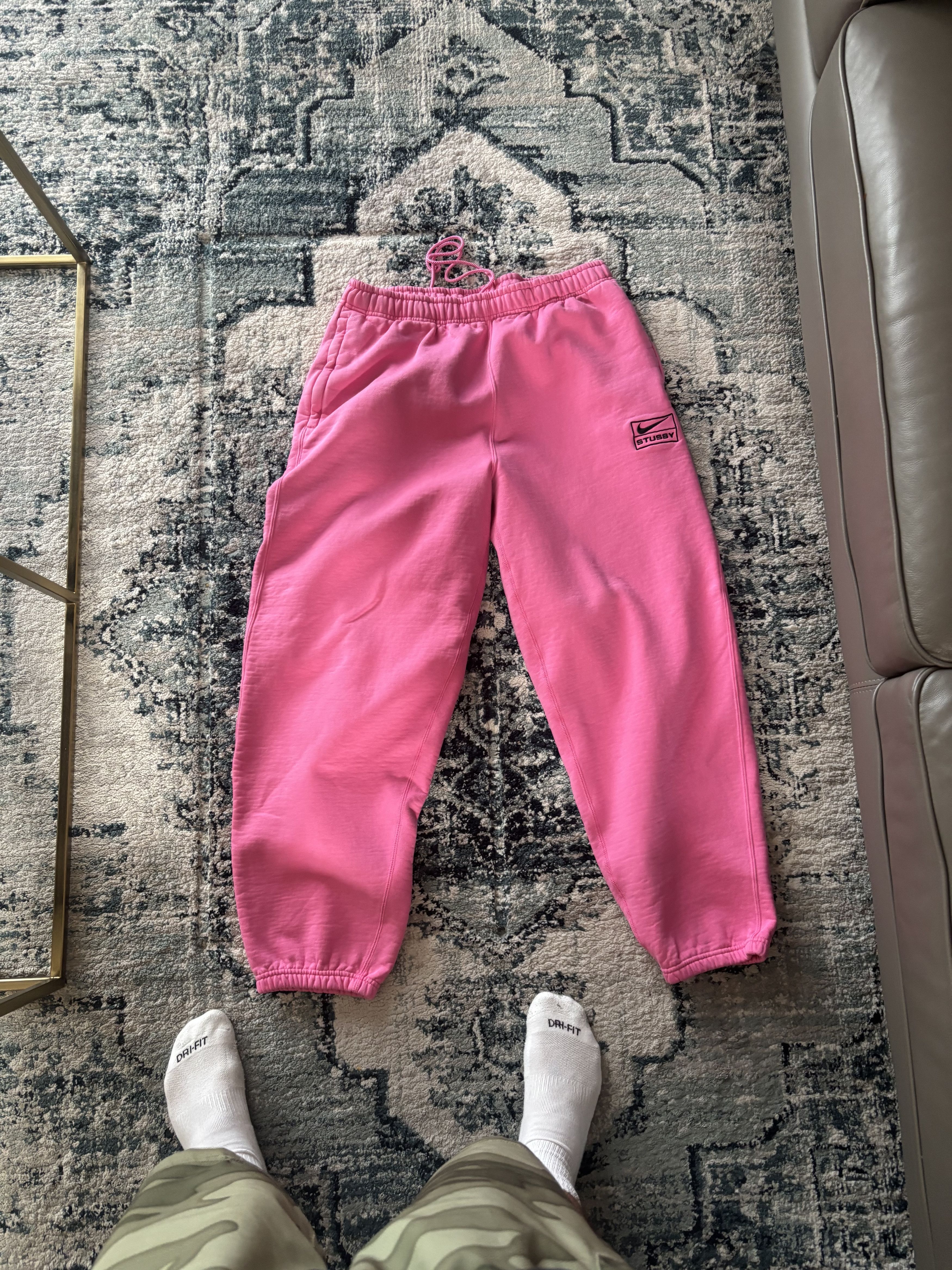 Stussy Nike ピンク スウェット S Nike x Stussy NRG Washed Fleece Crew 'Lotus Pink' DO5310-670