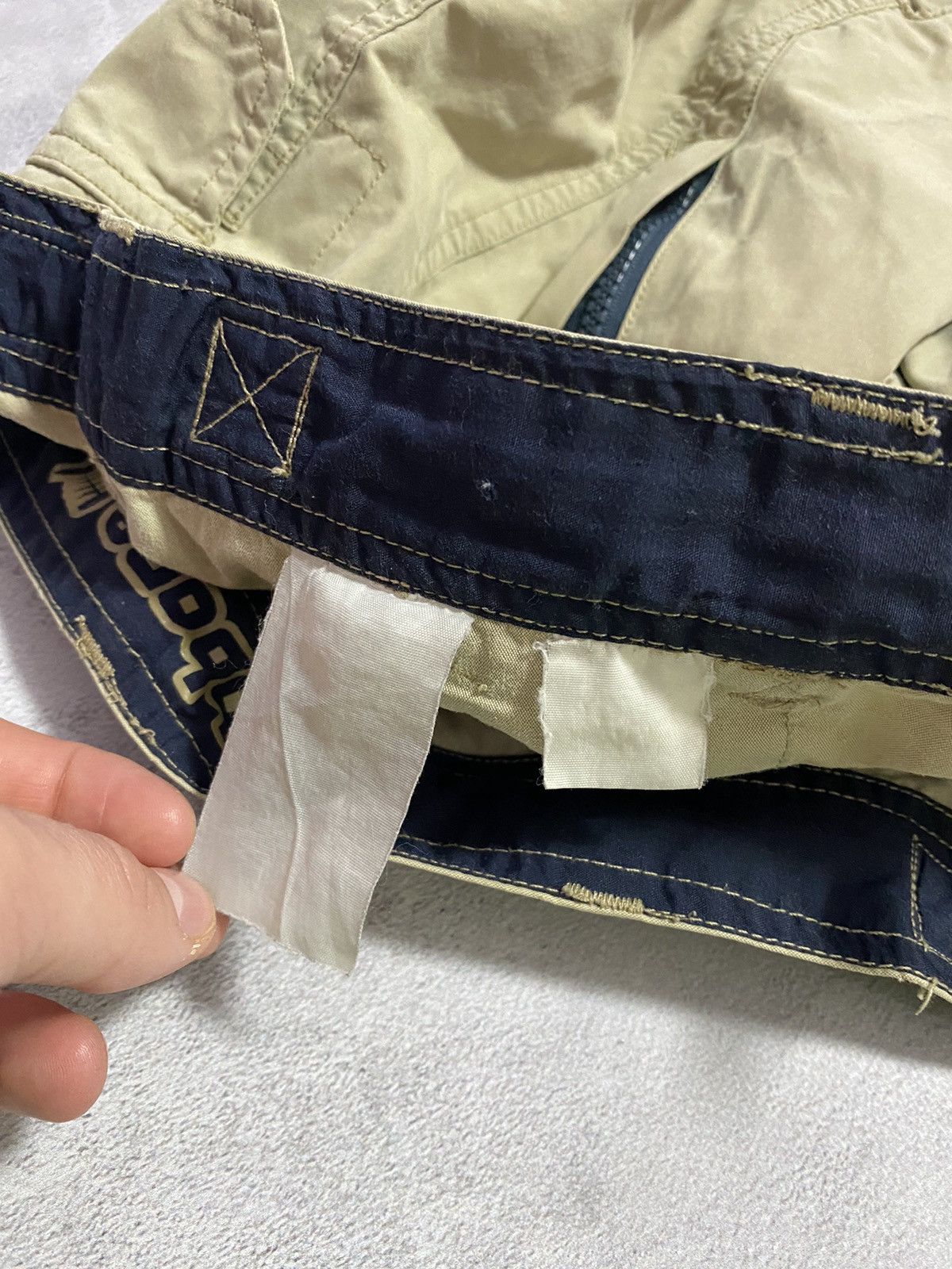 Japanese Brand 🍥 Vintage FishBone Cargo Parachute Baggy Joggers cargo pants Size US 38 / EU 54 - 12 Thumbnail