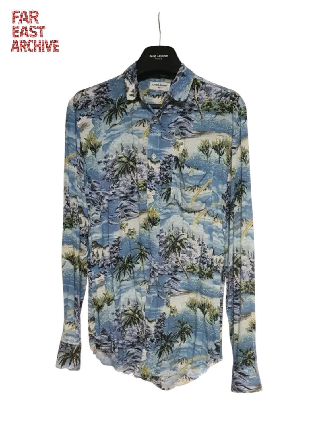 Hedi Slimane × Saint Laurent Paris SS16 Surf Sound Raw Hem
