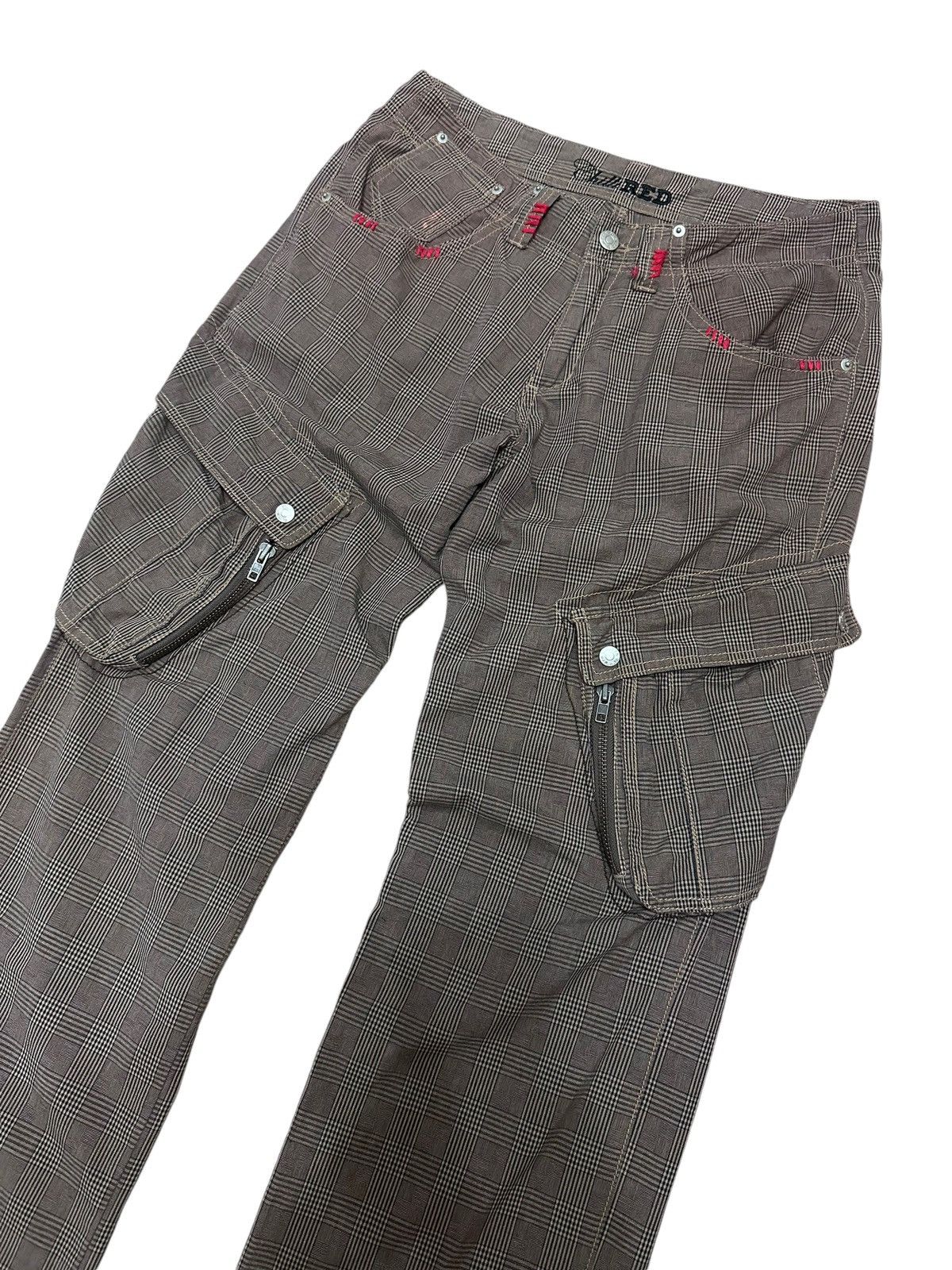 Japanese Brand × Vintage 🇯🇵 Vintage Cargo Baggy Trousers Pants Size US 33 - 2 Thumbnail