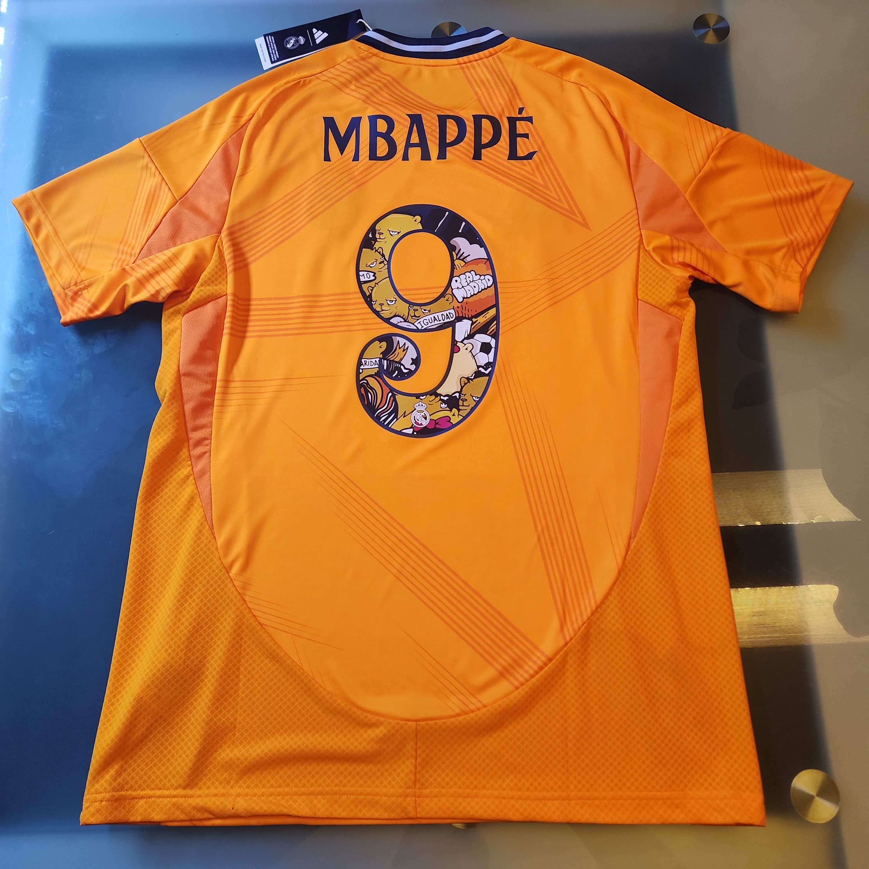 Authentic Real Madrid MBAPPE USA Tour 2024-2025 Away Jersey