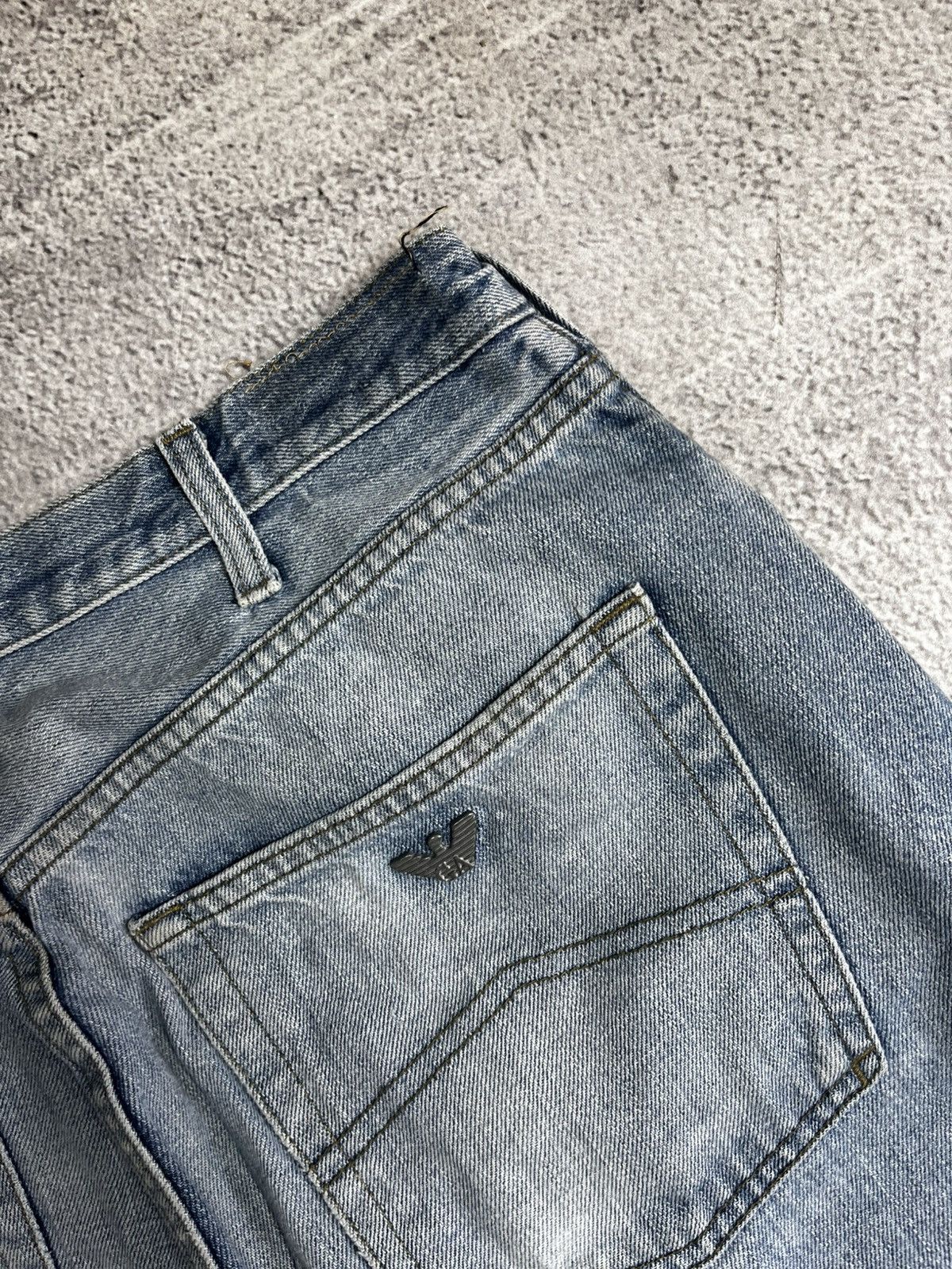 Giorgio Armani Armani denim vintage pants size 34 Size US 34 / EU 50 - 9 Thumbnail