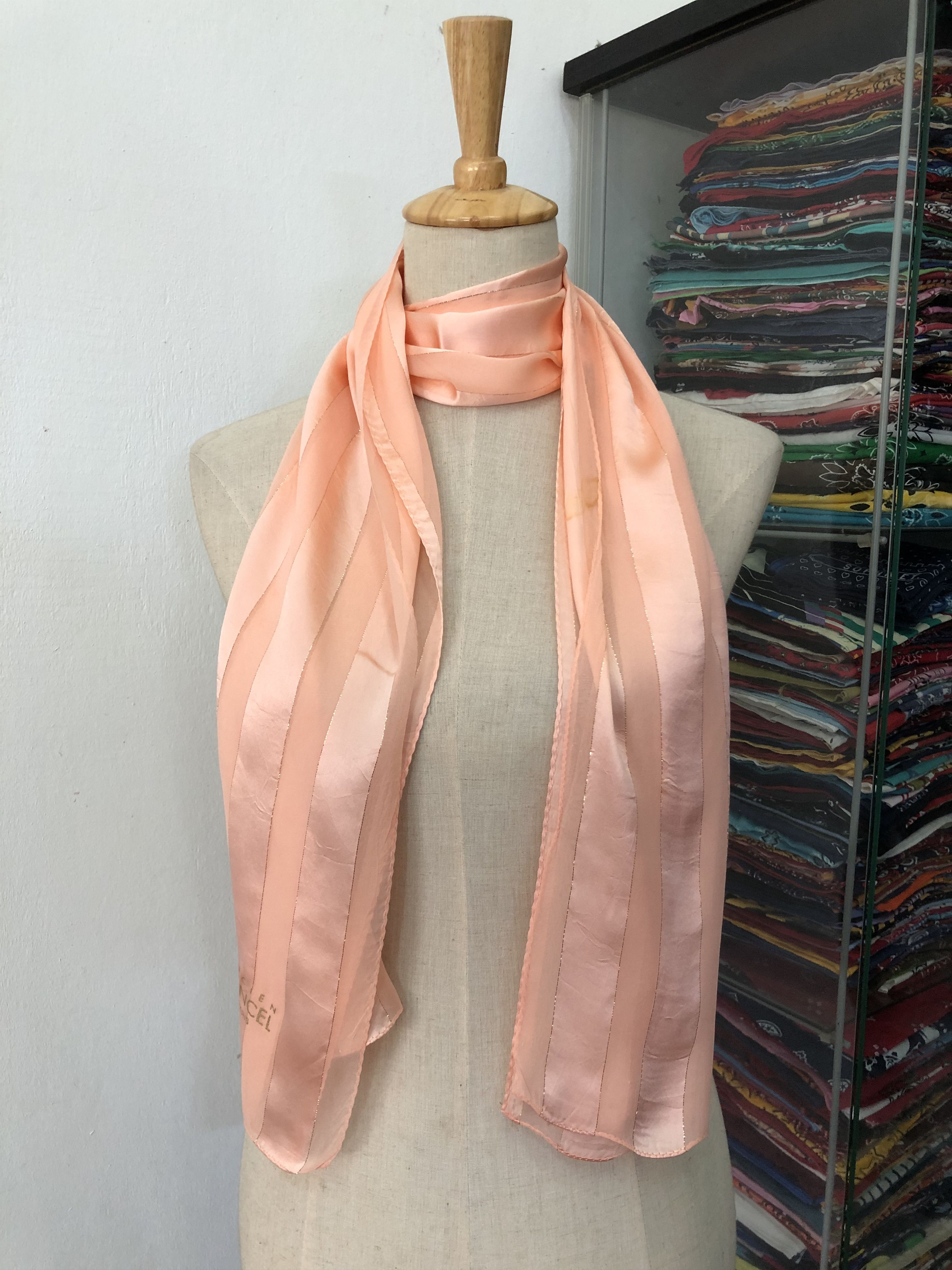 Vintage Vintage Lucien Foncel Paris Silk Scarf Size ONE SIZE - 1 Thumbnail