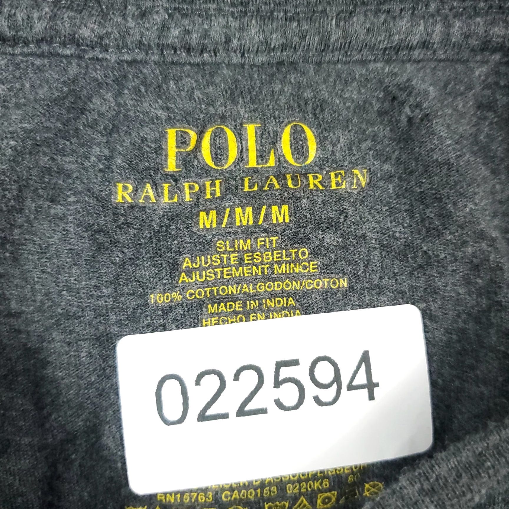 Polo Ralph Lauren Polo Ralph Lauren T Shirt Mens Medium Gray Pony Casual Short Sleeve Clothing Unisex Adults Regular Crew Neck Logo 90s Modern American Sports Classic Size US M / EU 48-50 / 2 - 7 Thumbnail
