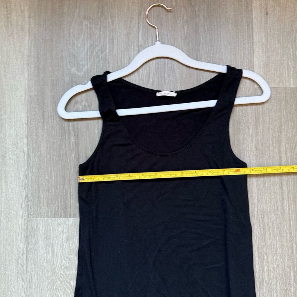The Unbranded Brand Source Unknown Black Sleeveless Sheath Maxi Dress Size L / US 10 / IT 46 - 4 Thumbnail