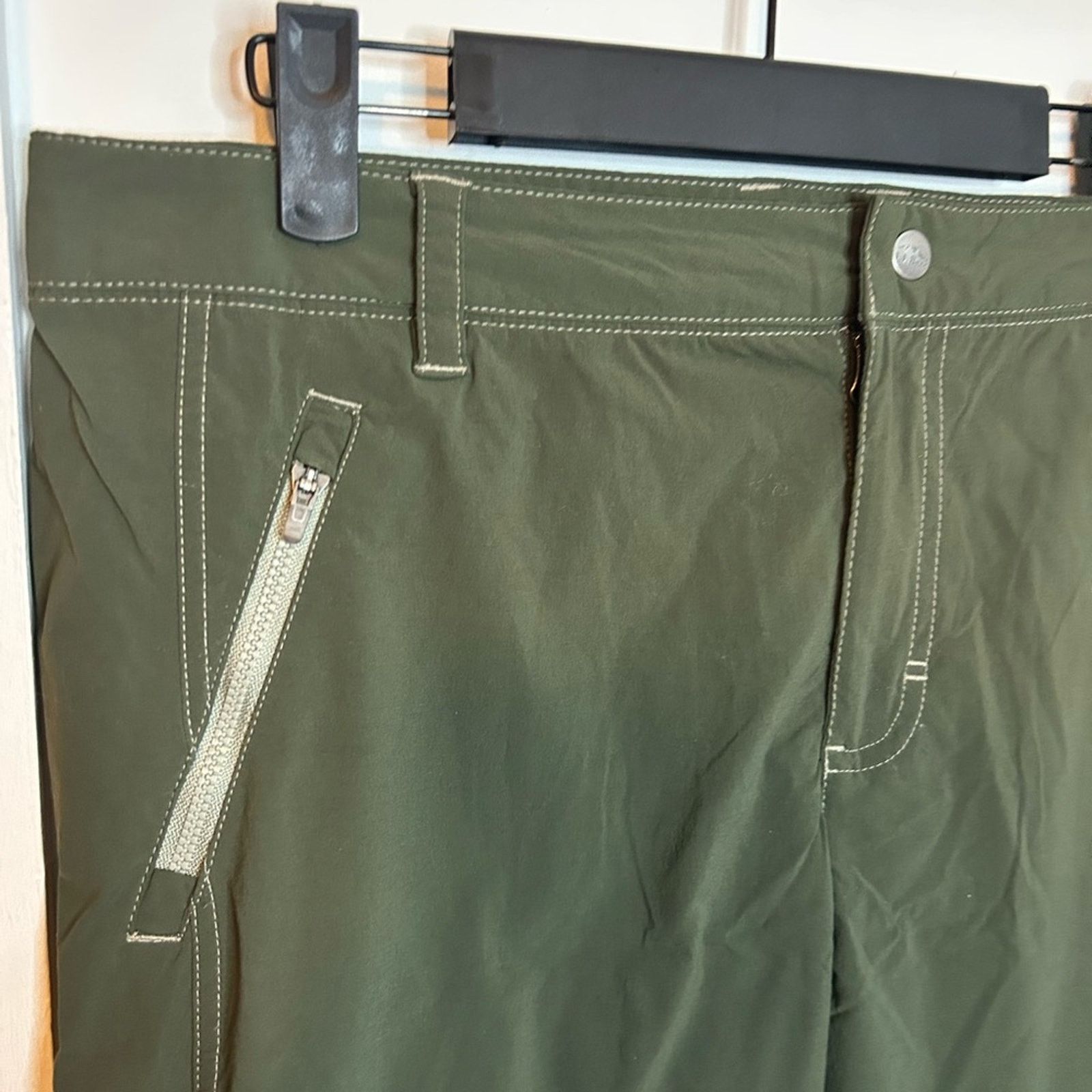 L.L. Bean L.L. Bean Olive Green Cresta Slim Fit Hiking Pants Size 36" / US 14 / IT 50 - 5 Thumbnail