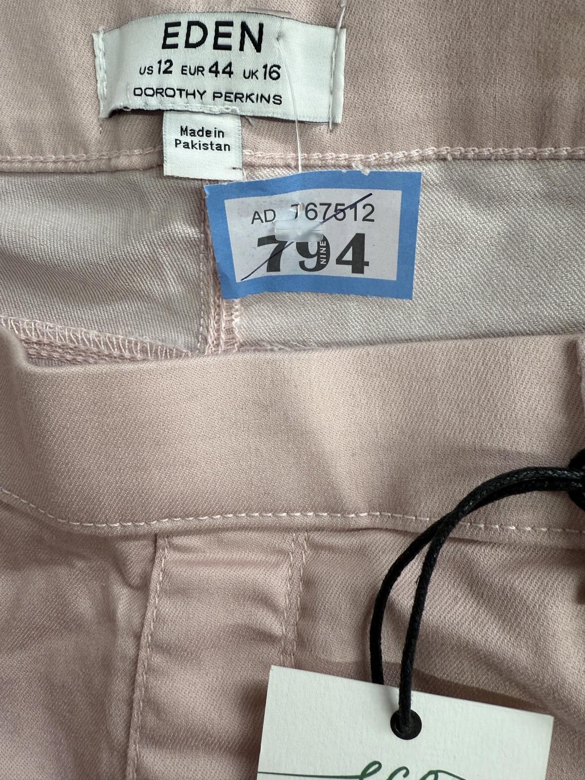Other Eden Pink Trousers UK Size 12 EUR 44 Size 34" / US 12 / IT 48 - 2 Thumbnail