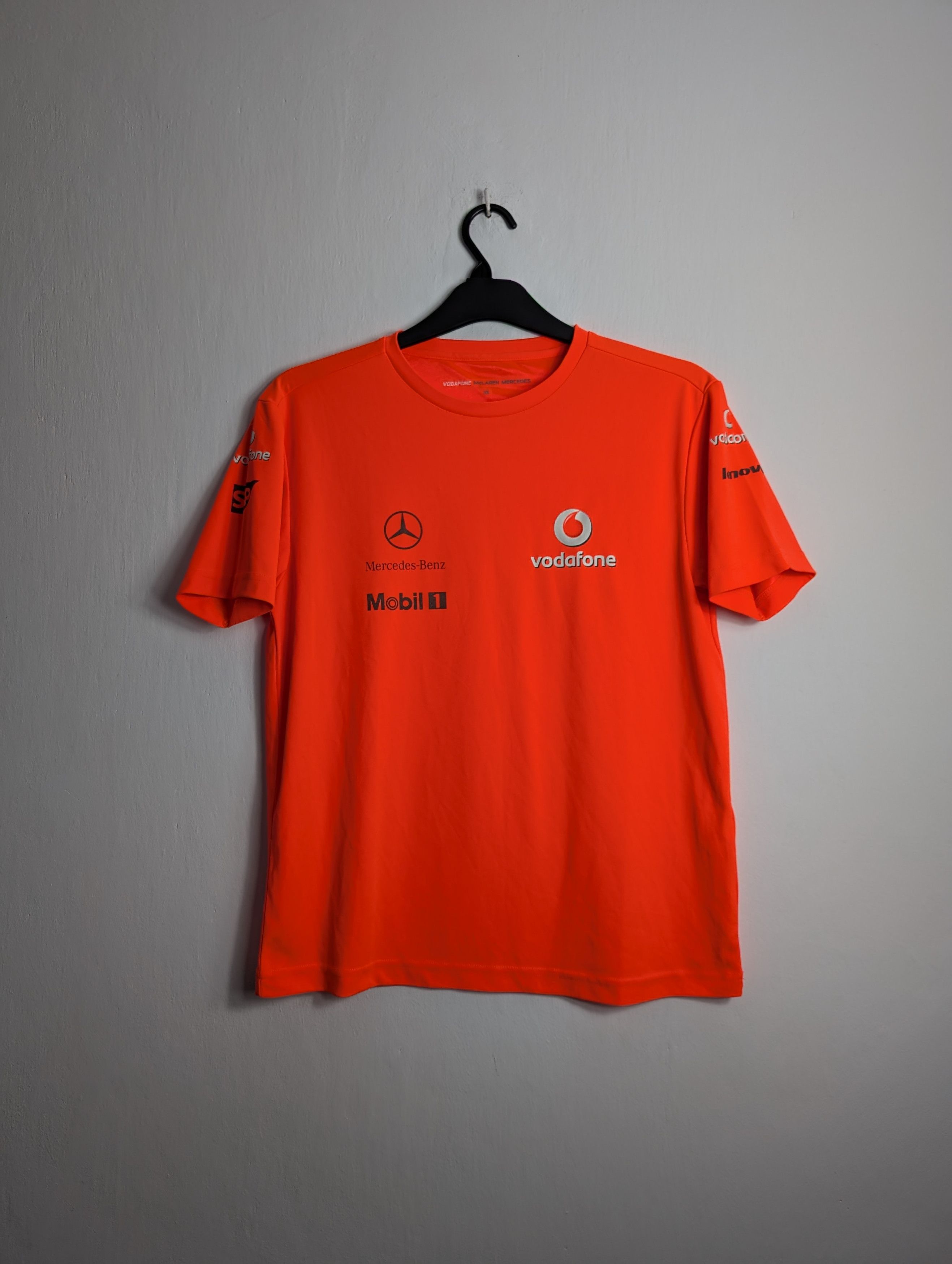 Formula 1 × Vintage Vodafone McLaren Mercedes Vintage Racing T Shirt Size US XS / EU 42 / 0 - 1 Thumbnail