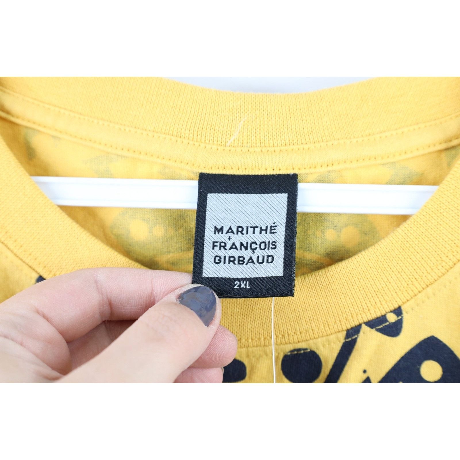 Marithe + Francois Girbaud × Vintage NOS Vintage 90s Marithe Francois Girbaud Baggy T-Shirt Size US XXL / EU 58 / 5 - 4 Thumbnail