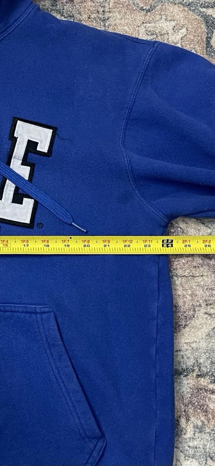 Other Y2K Duke Blue Devils Hoodie XL Sewn Logo E5 Brand Size ONE SIZE - 6 Thumbnail