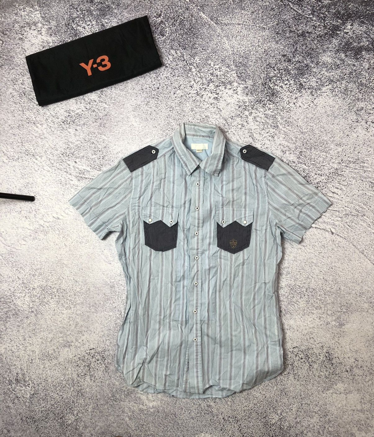 Diesel Rare shirt diesel size L y2k vintage Size US L / EU 52-54 / 3 - 1 Thumbnail