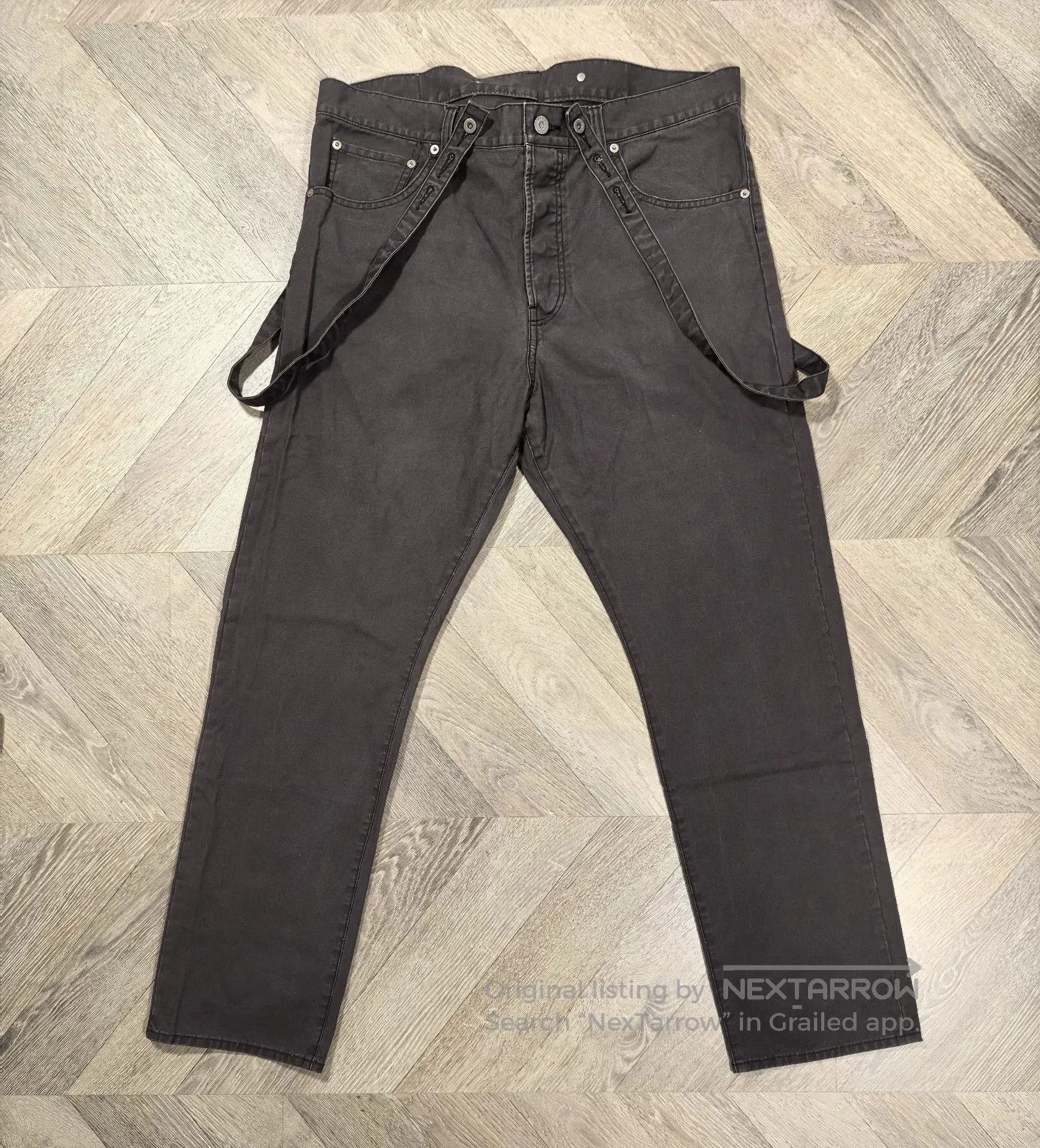 Visvim visvim fluxus chino suspenders pants. Size US 30 / EU 46 - 1 Thumbnail