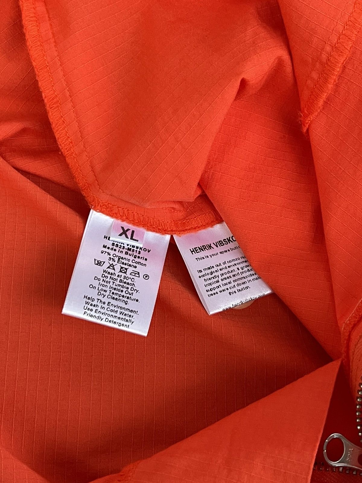 Henrik Vibskov !DS! SS23 Henrik Vibskov Flame Orange Cargo Pants Size US 34 / EU 50 - 22 Thumbnail