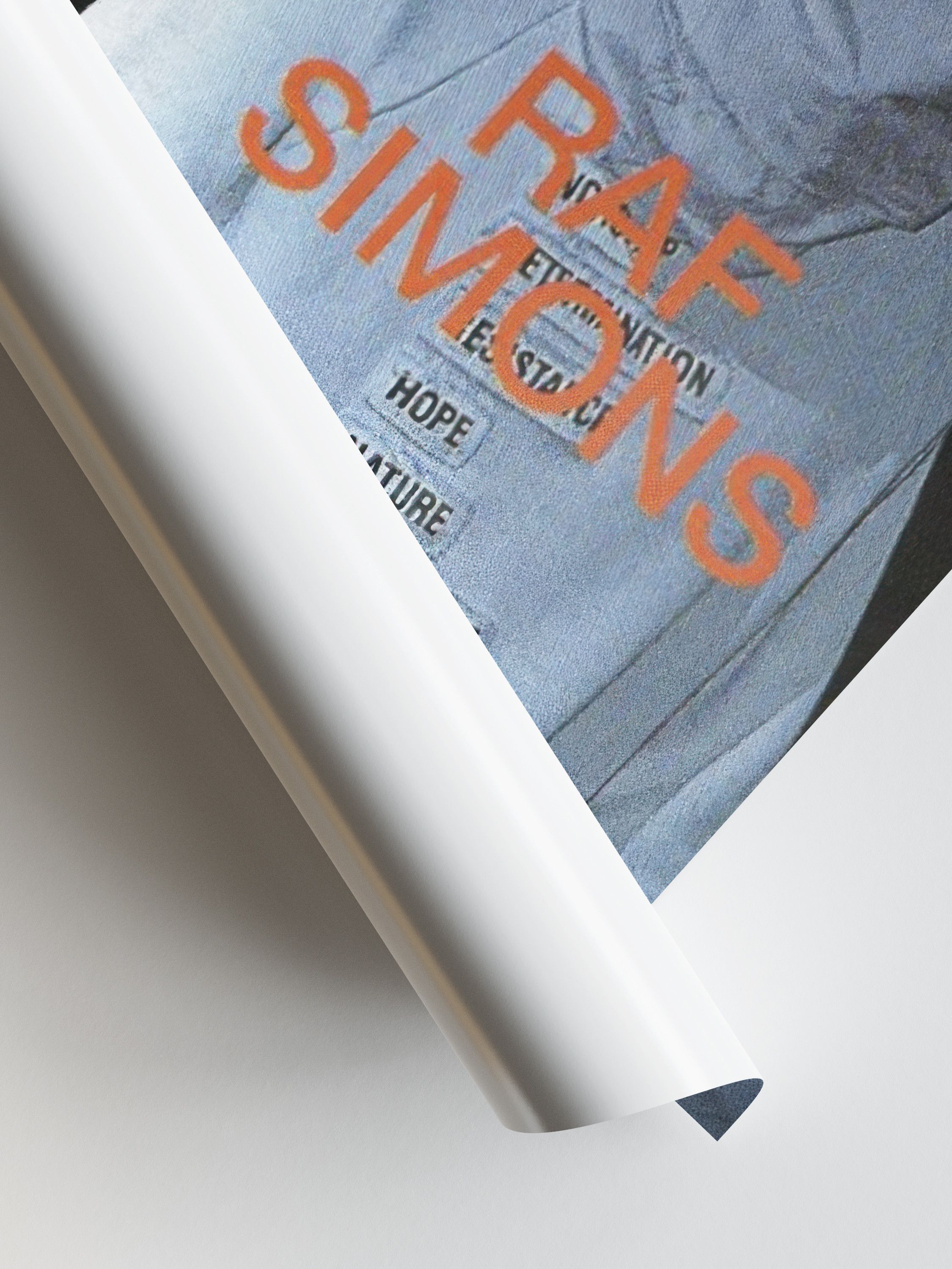Raf Simons Raf Simons Poster Gift Vintage Archive Magazine Logo Size ONE SIZE - 5 Thumbnail