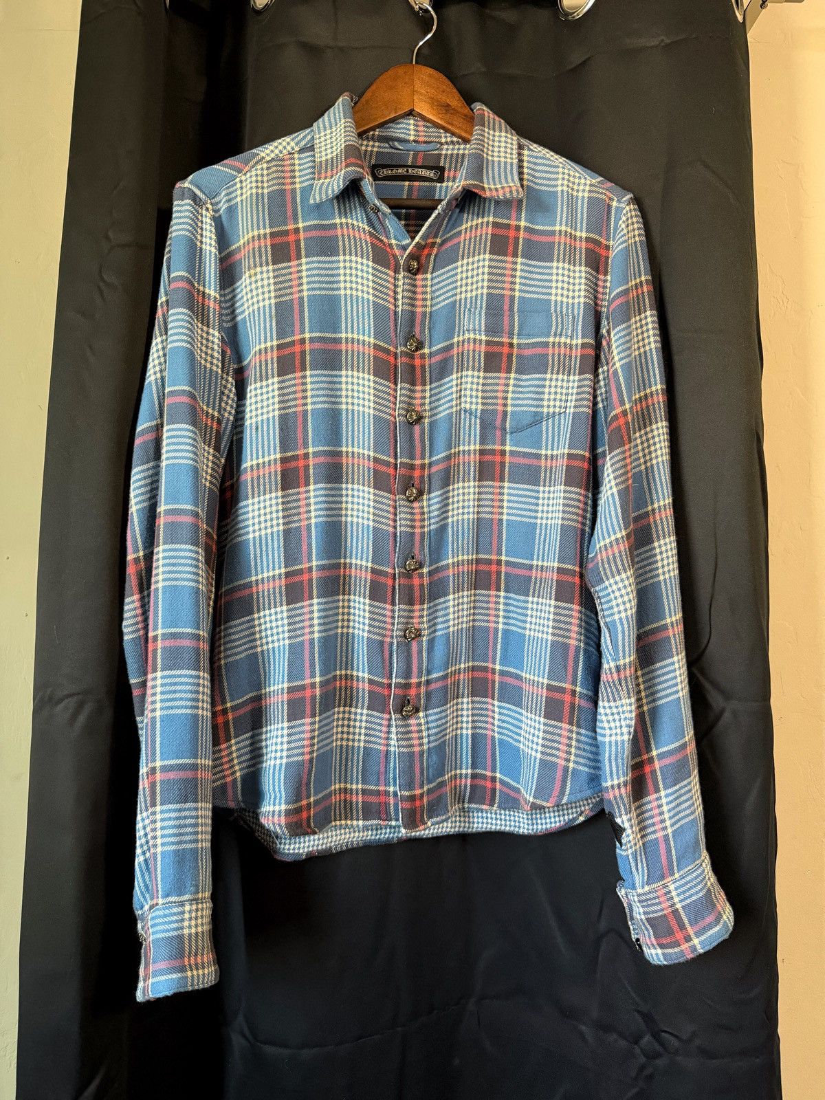 Chrome Hearts Chrome Hearts Cross Leather Patch Flannel Size US S / EU 44-46 / 1 - 4 Thumbnail