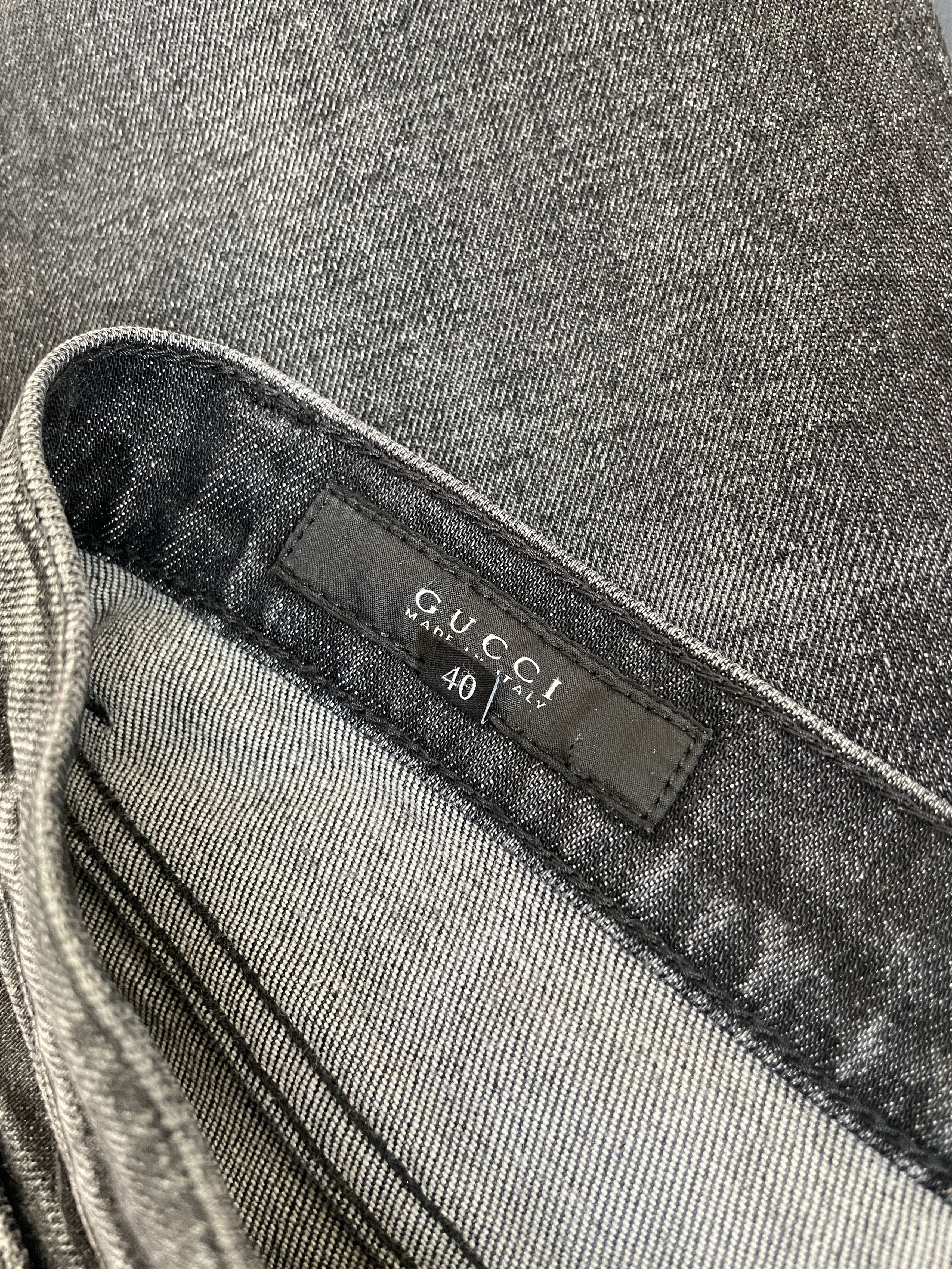 Gucci Gucci Distressed Jeans 389960-XD355 Size 27" / US 4 / IT 40 - 5 Thumbnail