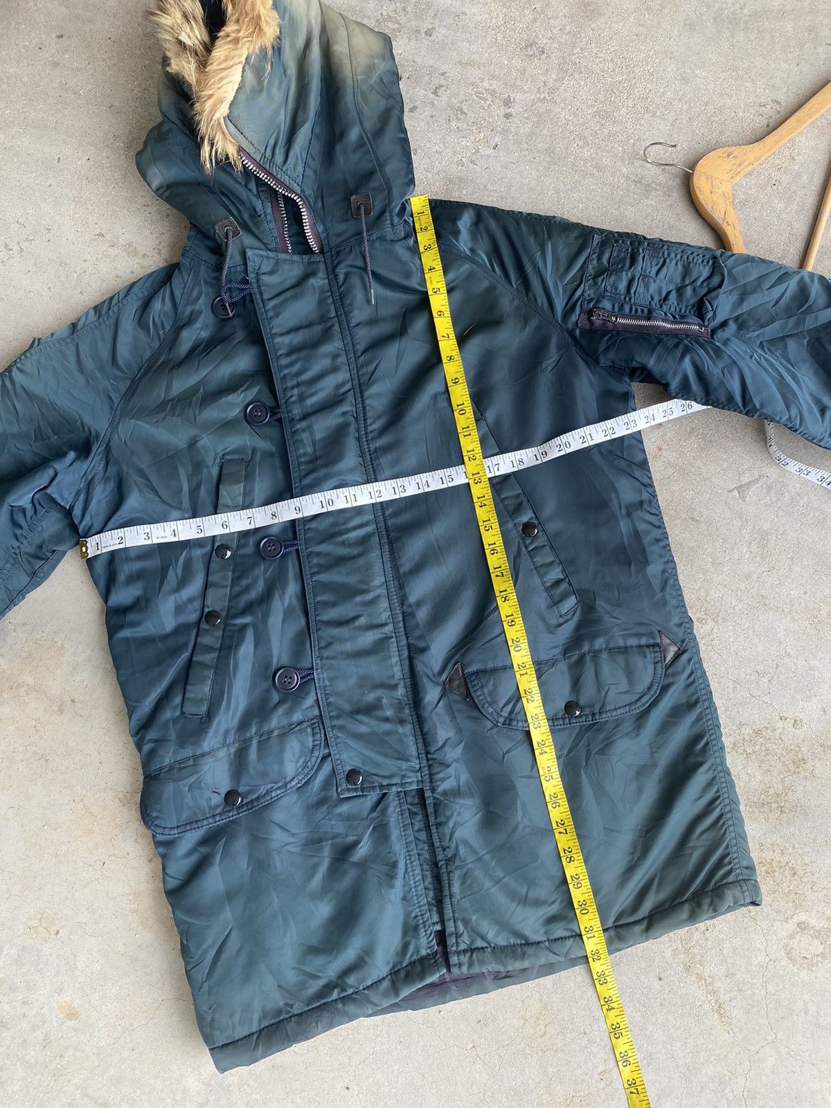 Alpha Industries Vintage N-2B Parka Extreme Cold Weather Fur Ruff Jacket Size US L / EU 52-54 / 3 - 13 Thumbnail