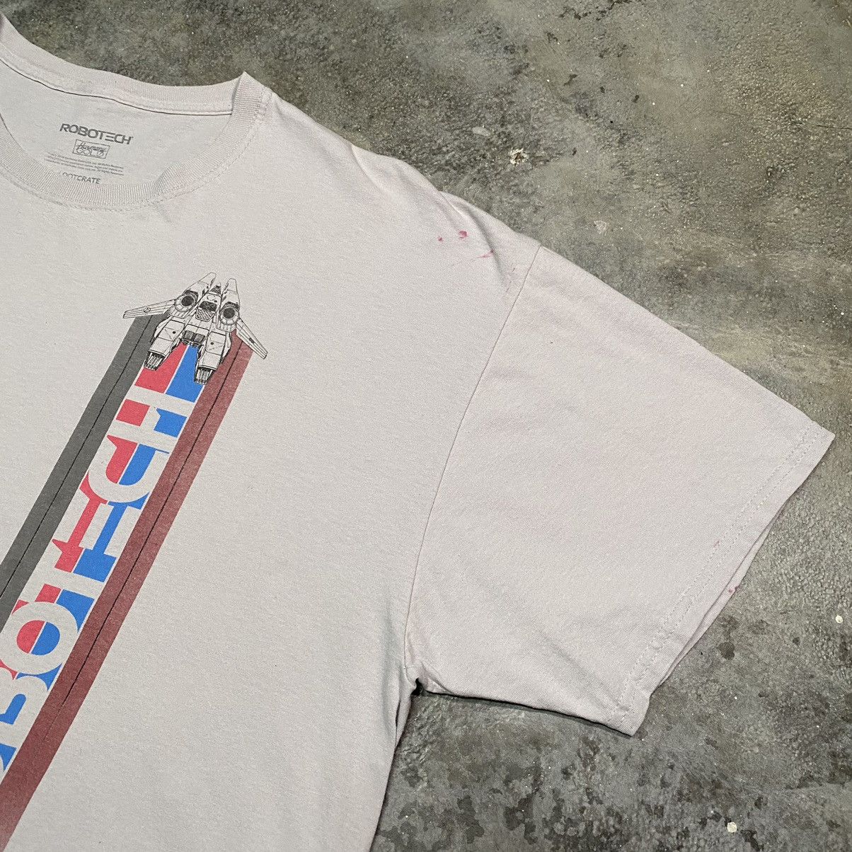 Anime × Cartoon Network × Vintage RARE ROBOTECH MACROSS MECHA ANIME T SHIRT Size US XL / EU 56 / 4 - 5 Thumbnail