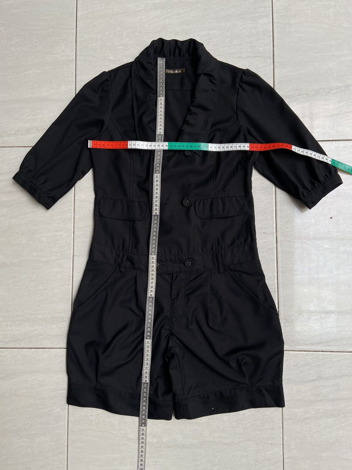 Other CANTWO Black Jumpsuit Size 31" - 2 Thumbnail