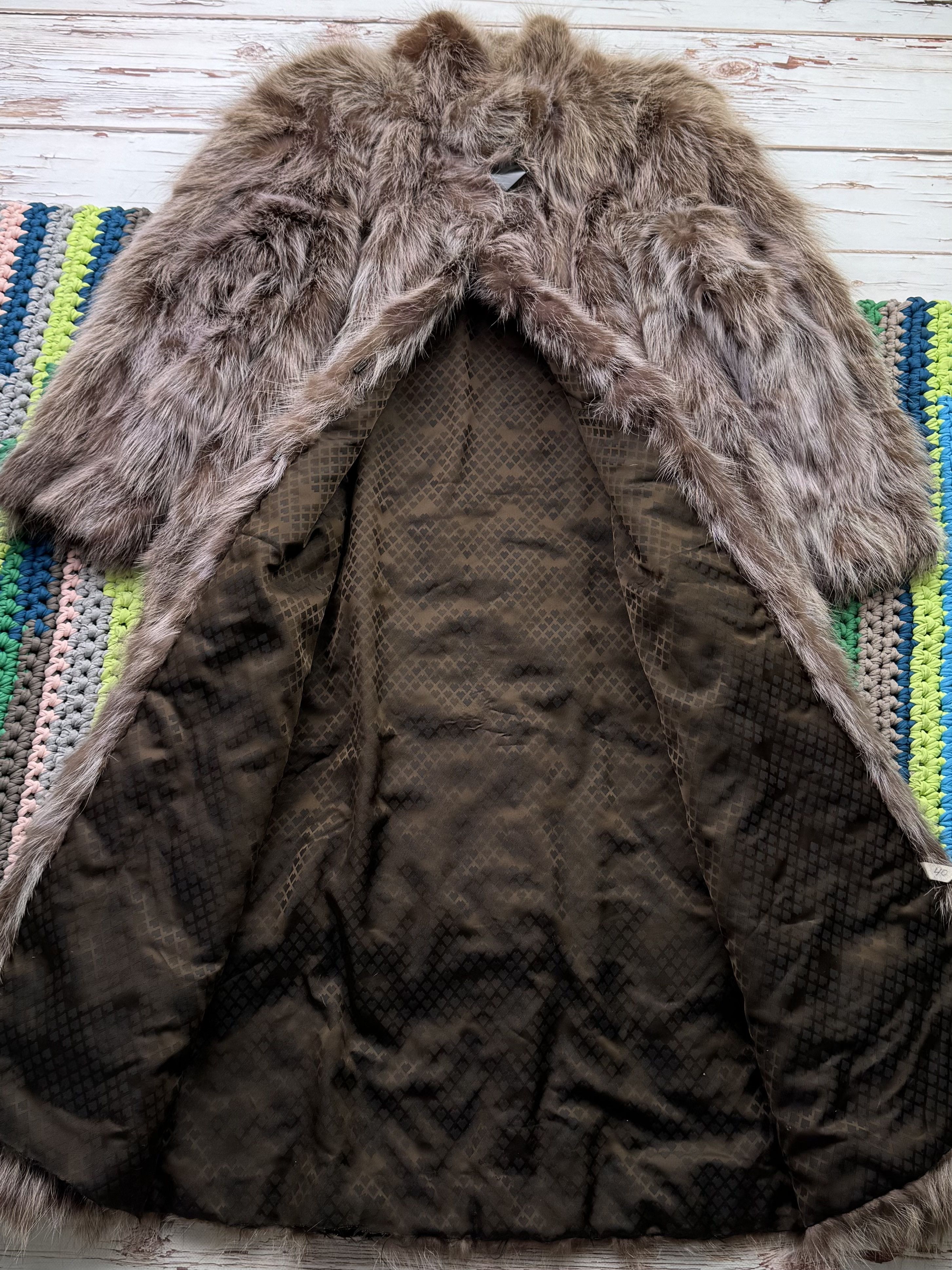 Japanese Brand Vintage Real Fur Coat (D15) Size US S / EU 44-46 / 1 - 7 Thumbnail