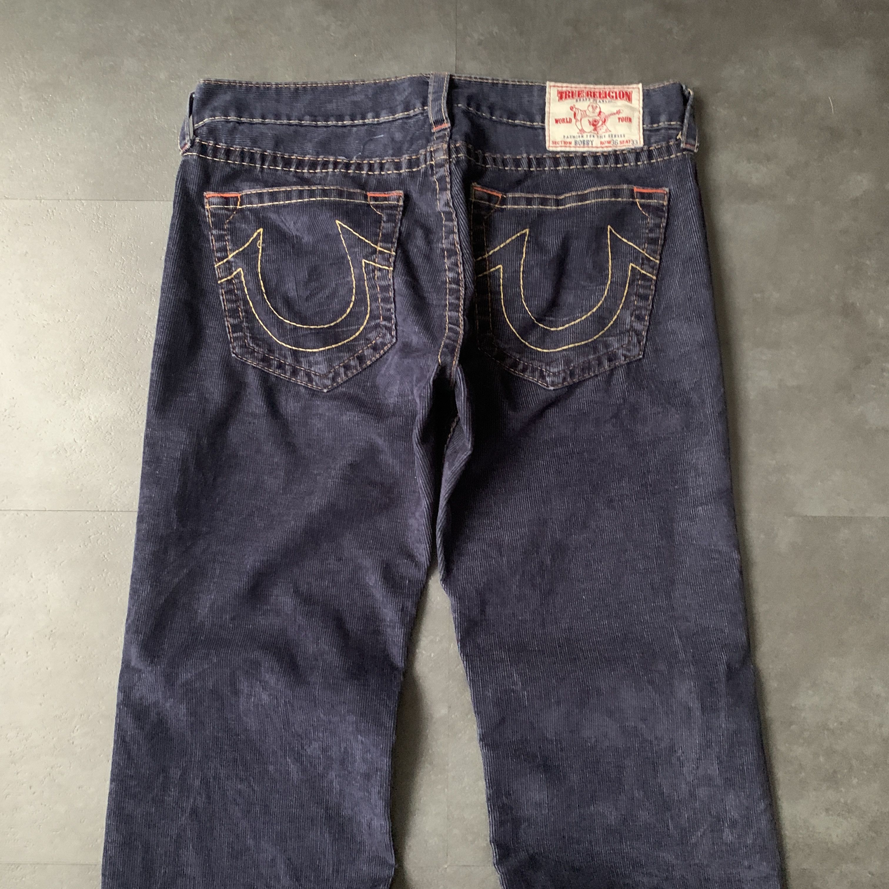 True Religion Vintage 2000s True Religion Bobby Corduroy Pants Size US 36 / EU 52 - 3 Thumbnail