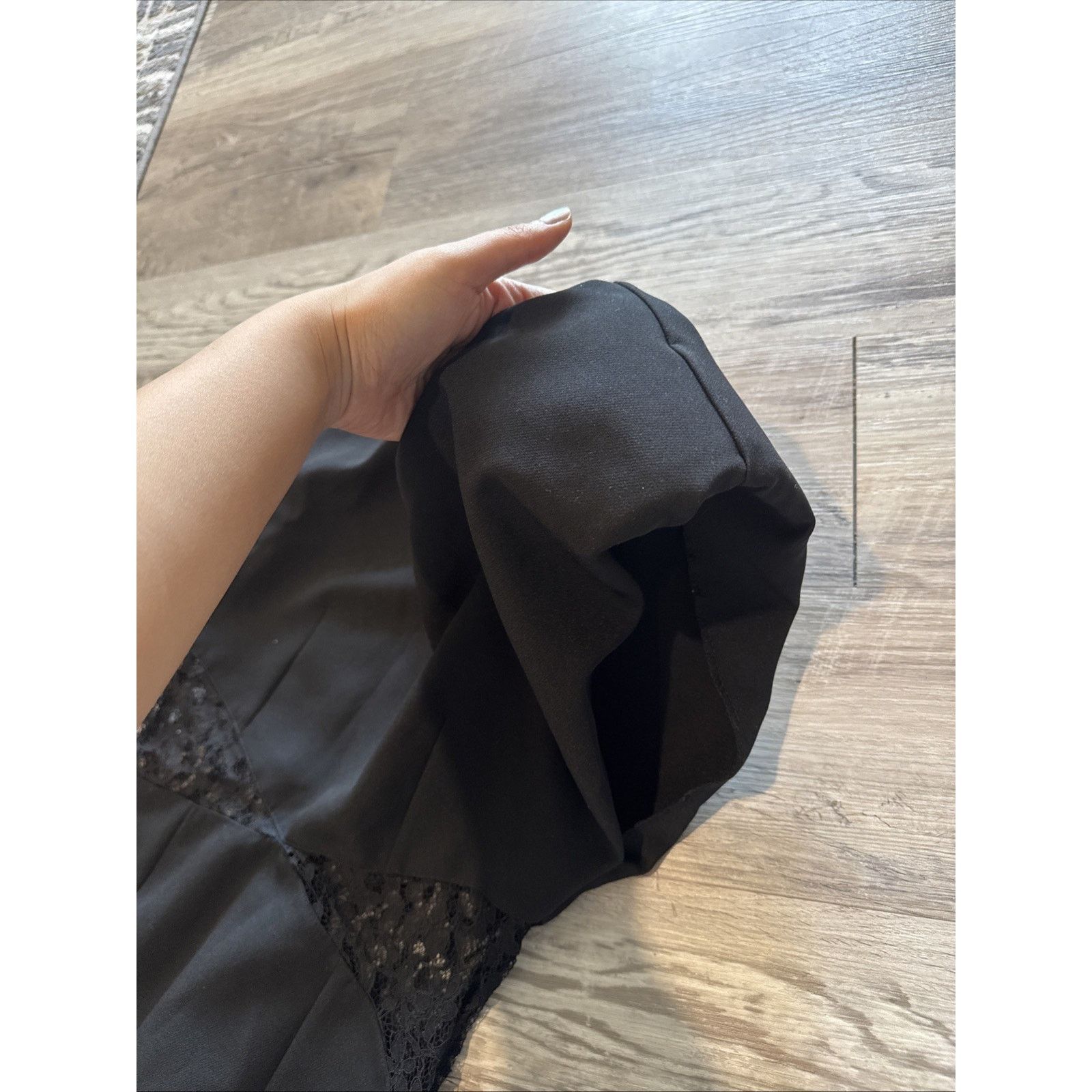 Zara Zara Womens Midi Dress XS Black Sleeveless side slits NWT Size XS / US 0-2 / IT 36-38 - 7 Thumbnail