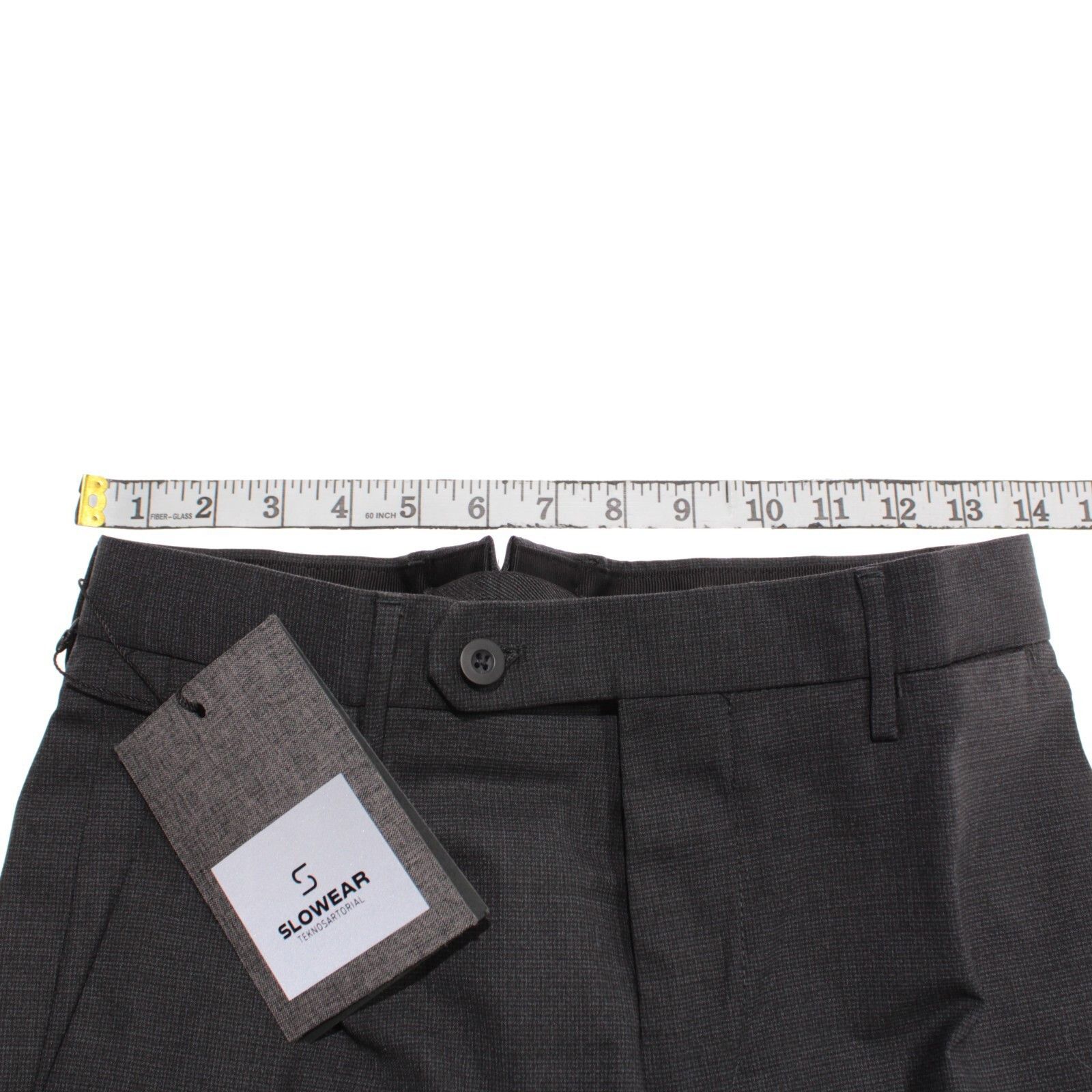 Slowear Slowear New with tags Dress Pants Size 28 US In Gray Size US 28 / EU 44 - 4 Thumbnail